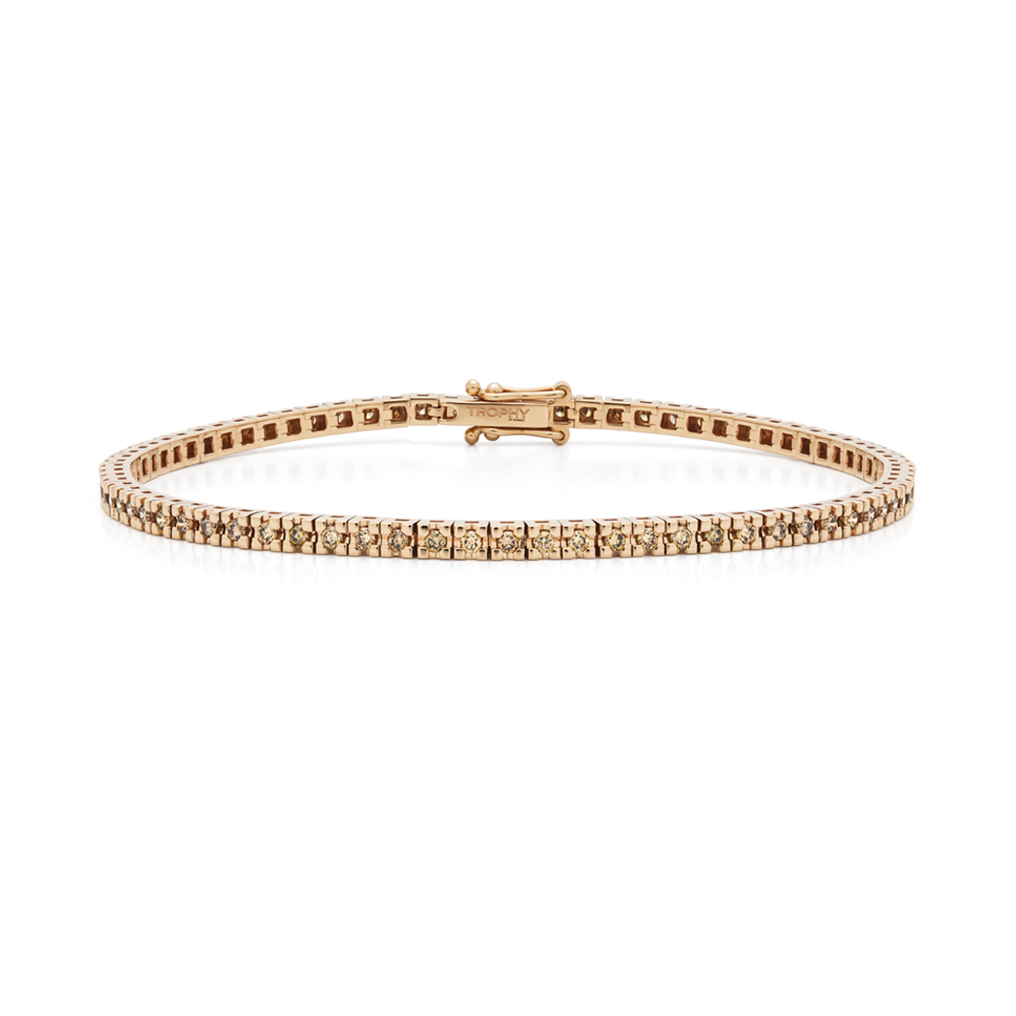 TROPHY BY GASSAN Bracelet Timeless Brown Diamond