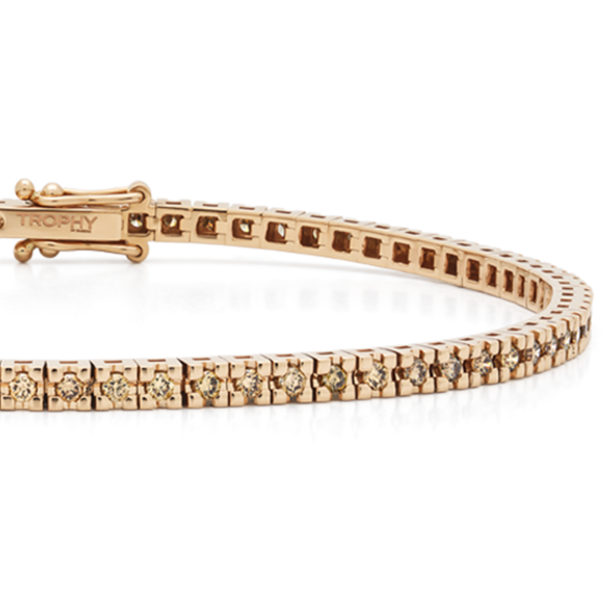 TROPHY BY GASSAN Bracelet Timeless Brown Diamond