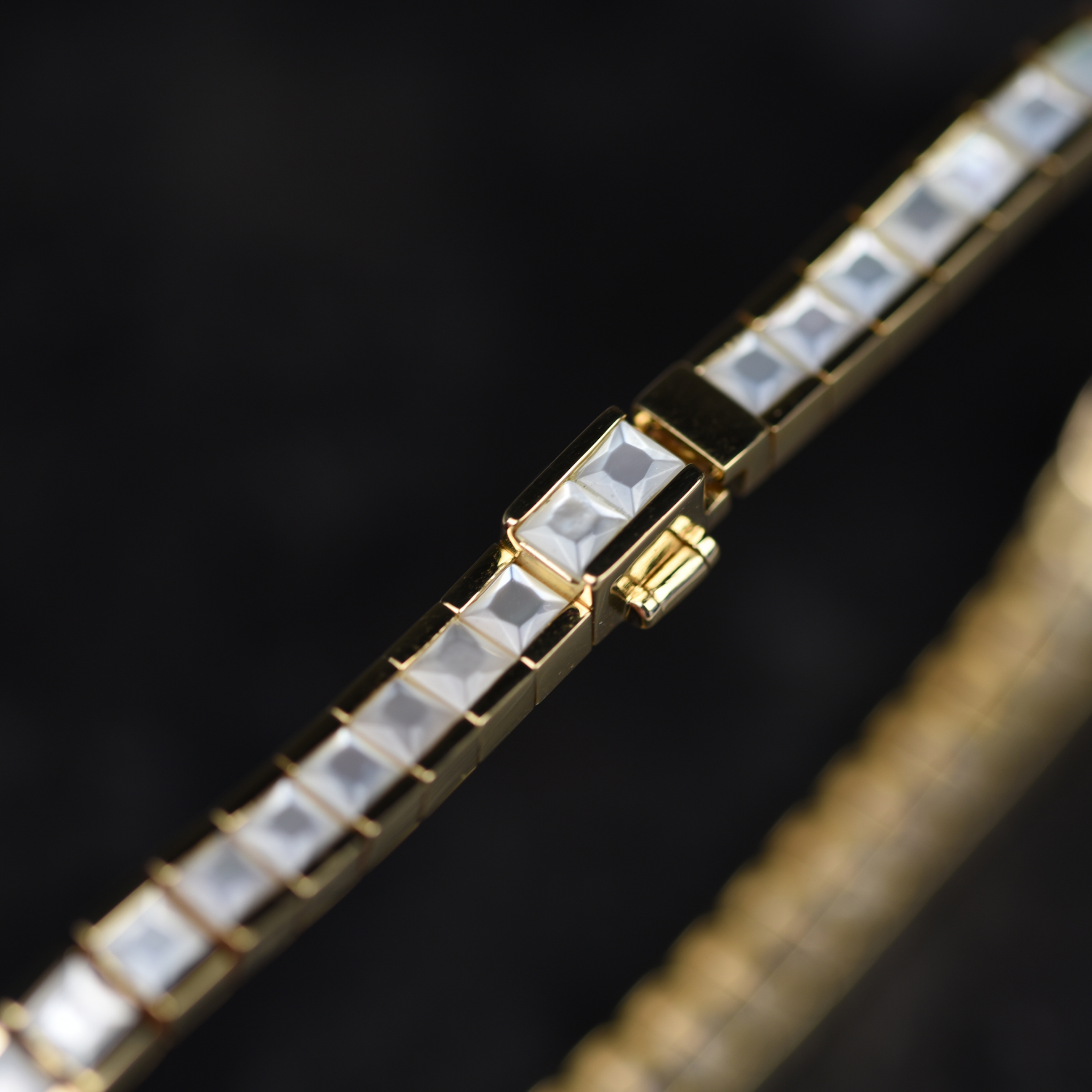 TROPHY BY GASSAN Armband Gemstone Mother Of Pearl