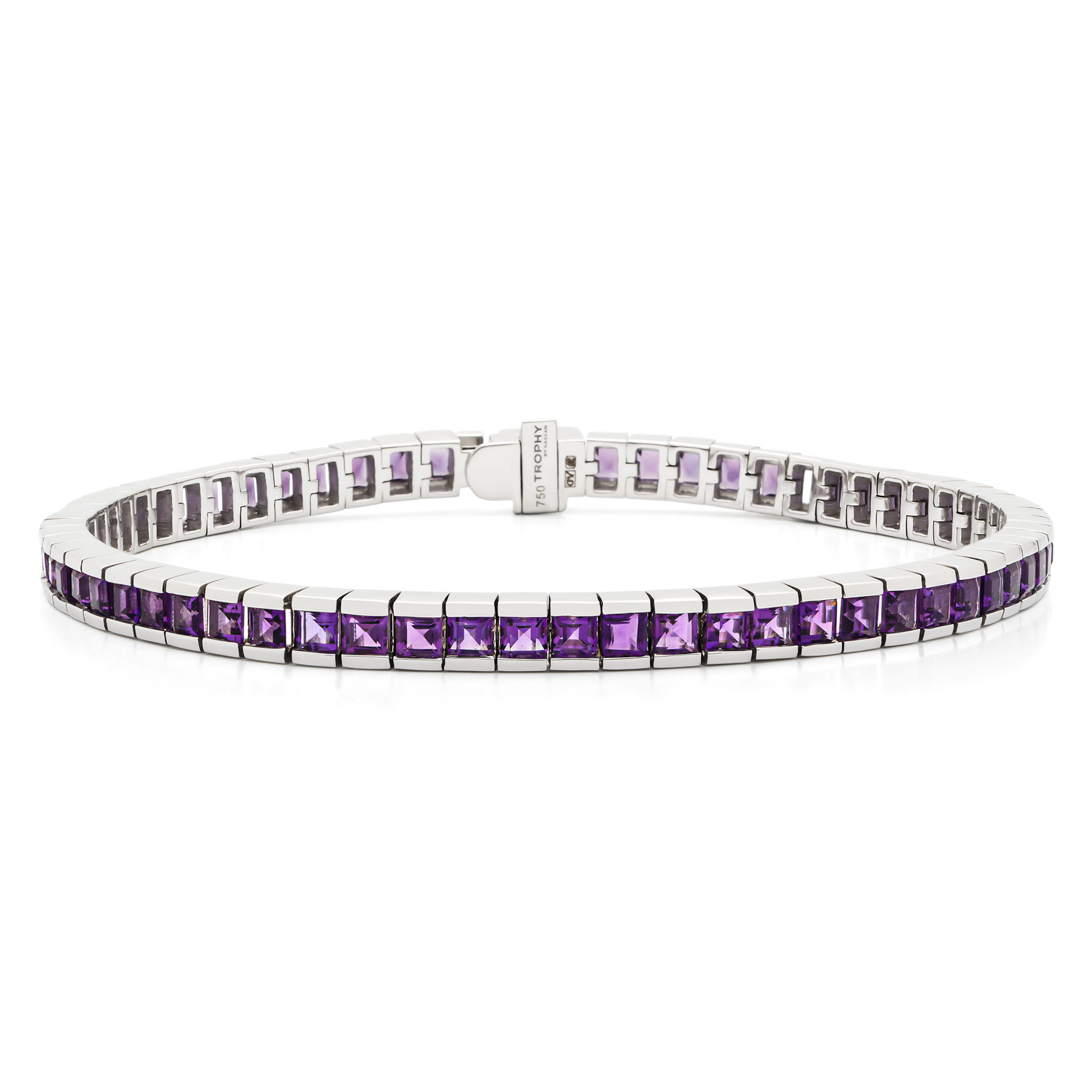 TROPHY BY GASSAN Armband Gemstone  Amethyst
