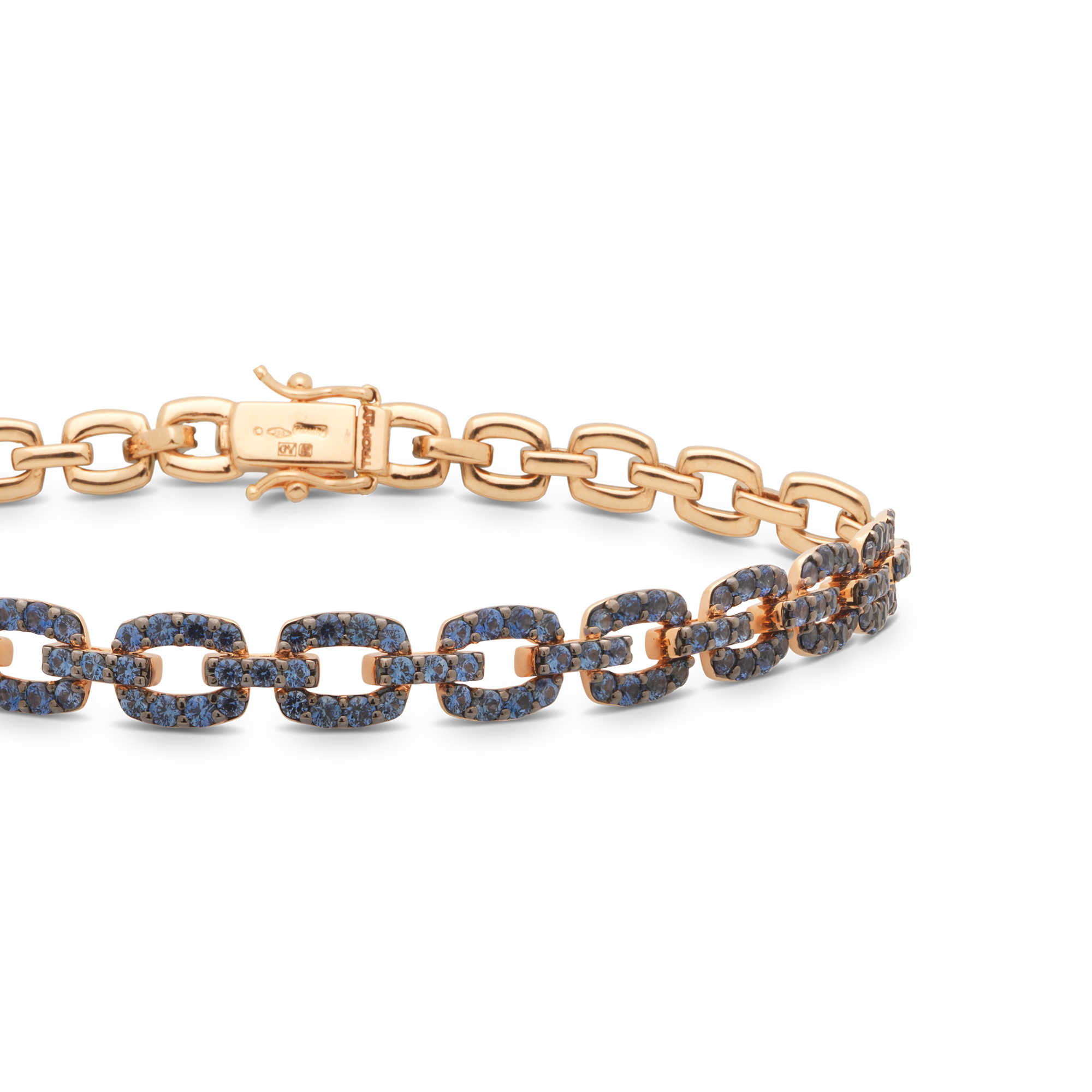 TROPHY BY GASSAN Armband Gemstone Sapphire