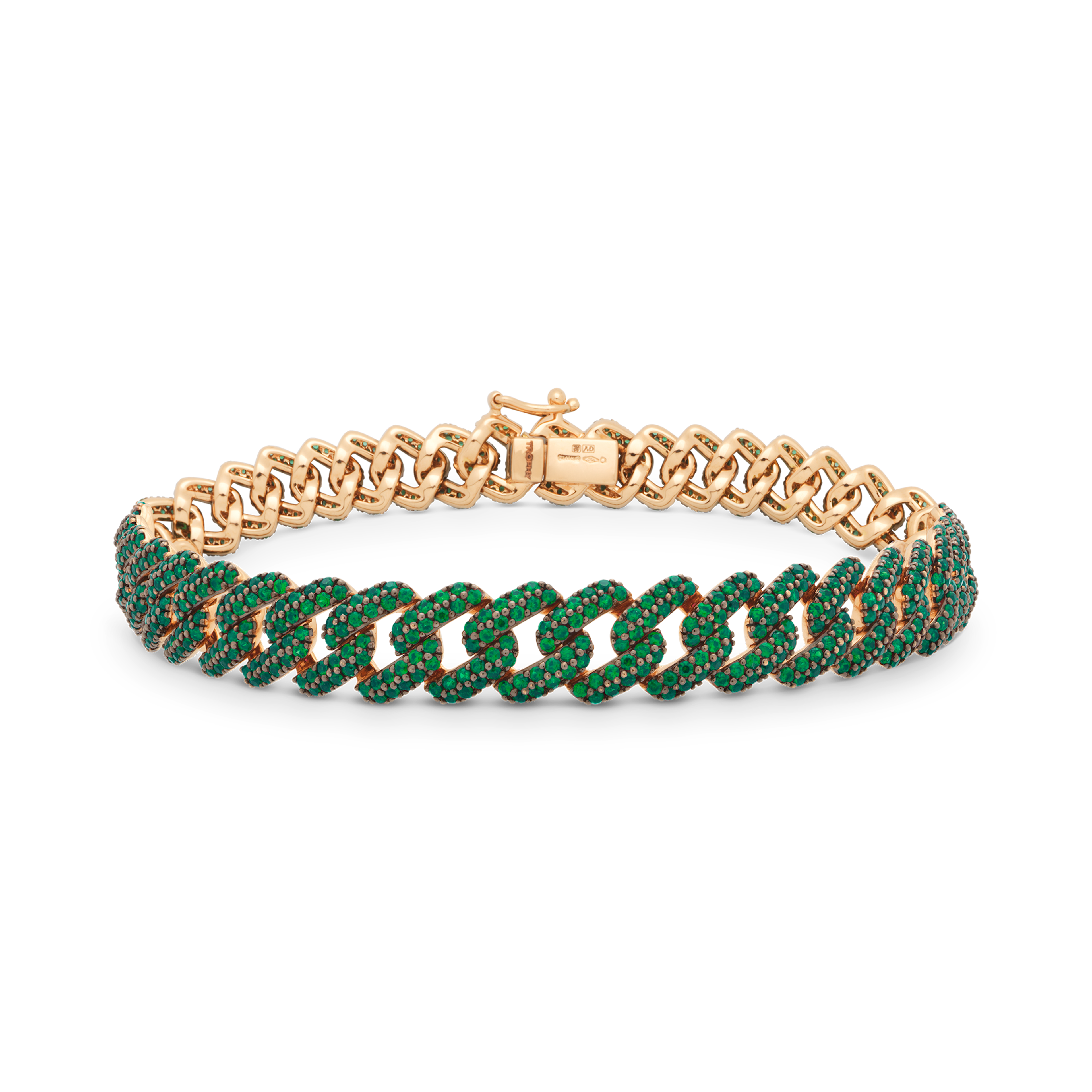 TROPHY BY GASSAN Armband Timeless Emerald