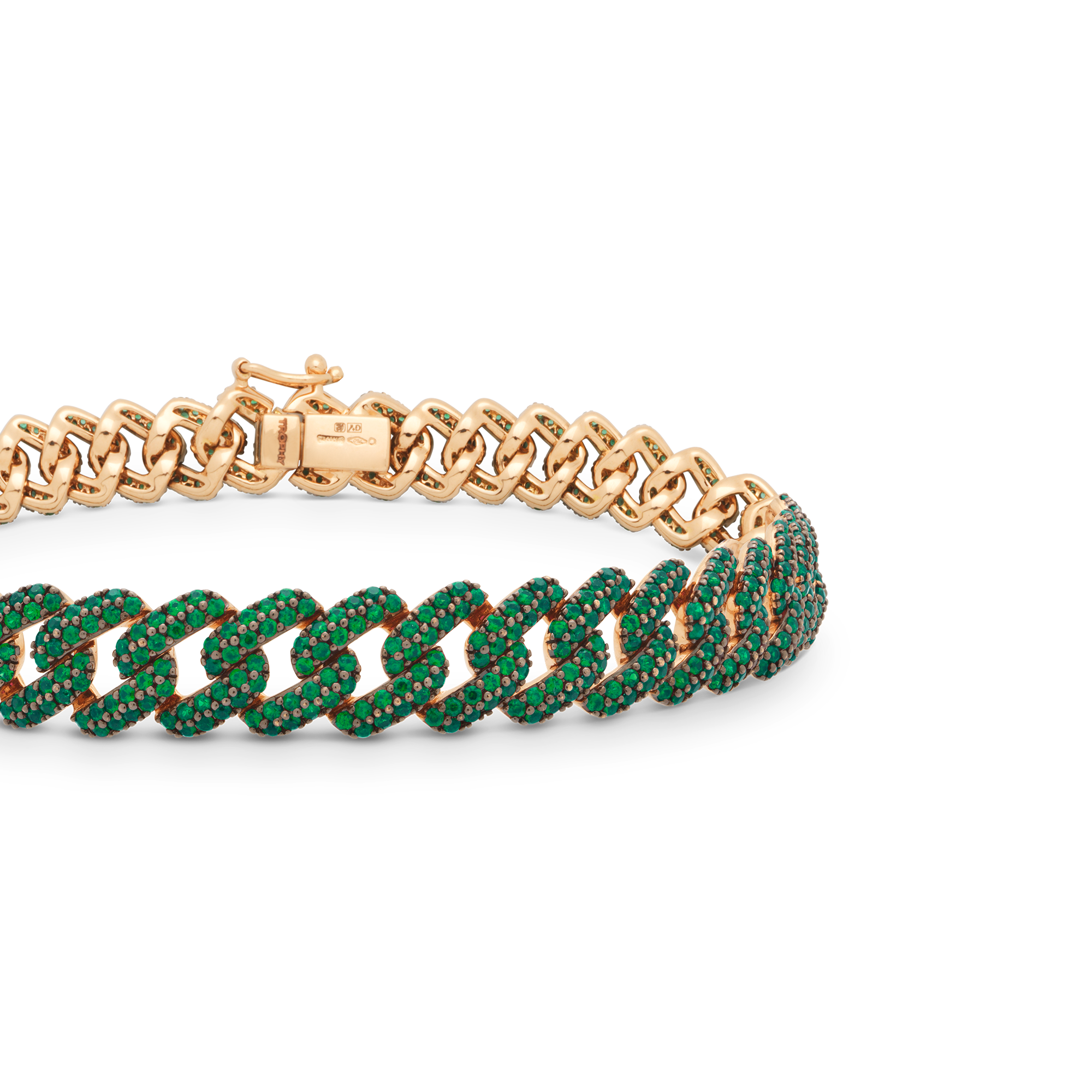 TROPHY BY GASSAN Bracelet Timeless Emerald