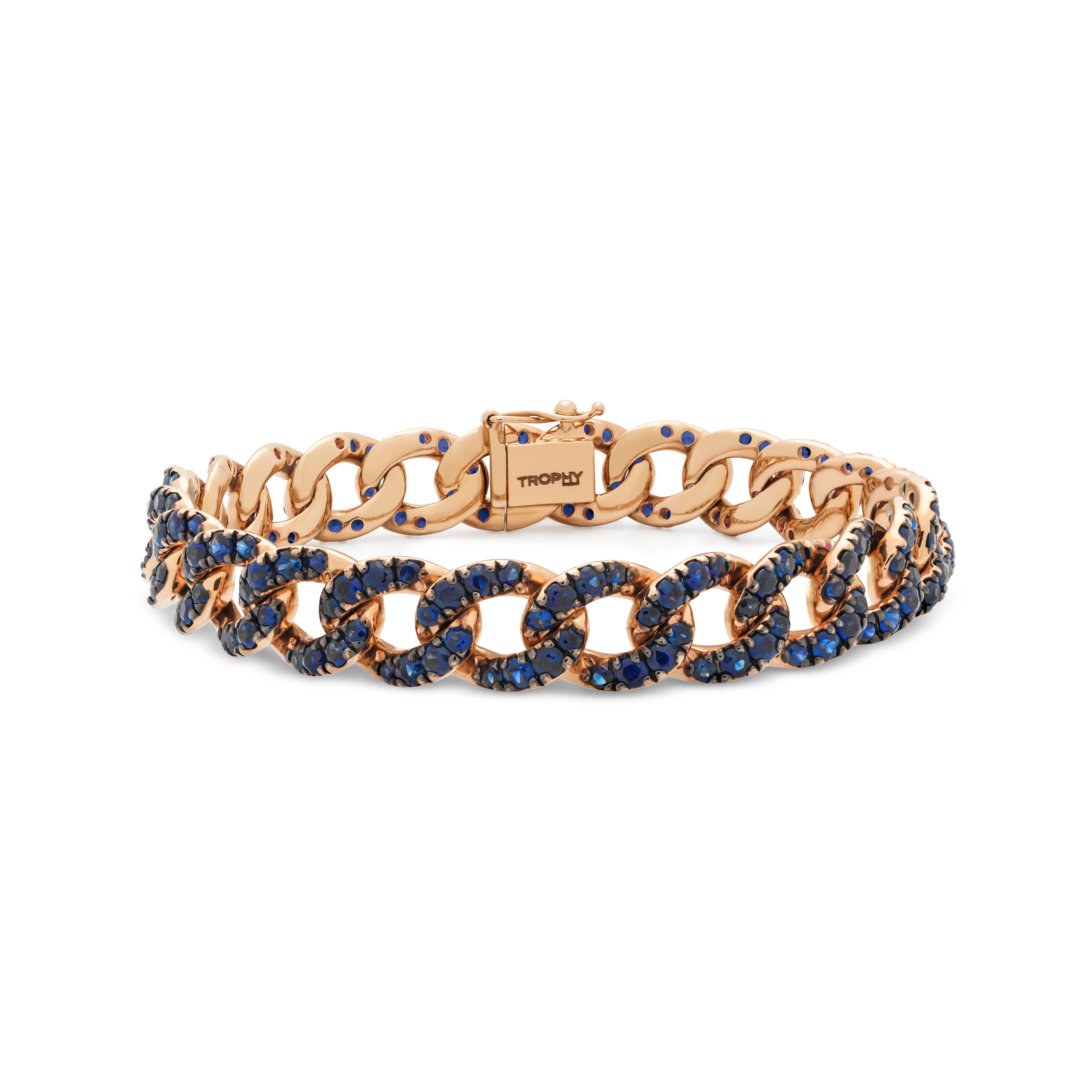 TROPHY BY GASSAN Bracelet Gemstone Blue Sapphire