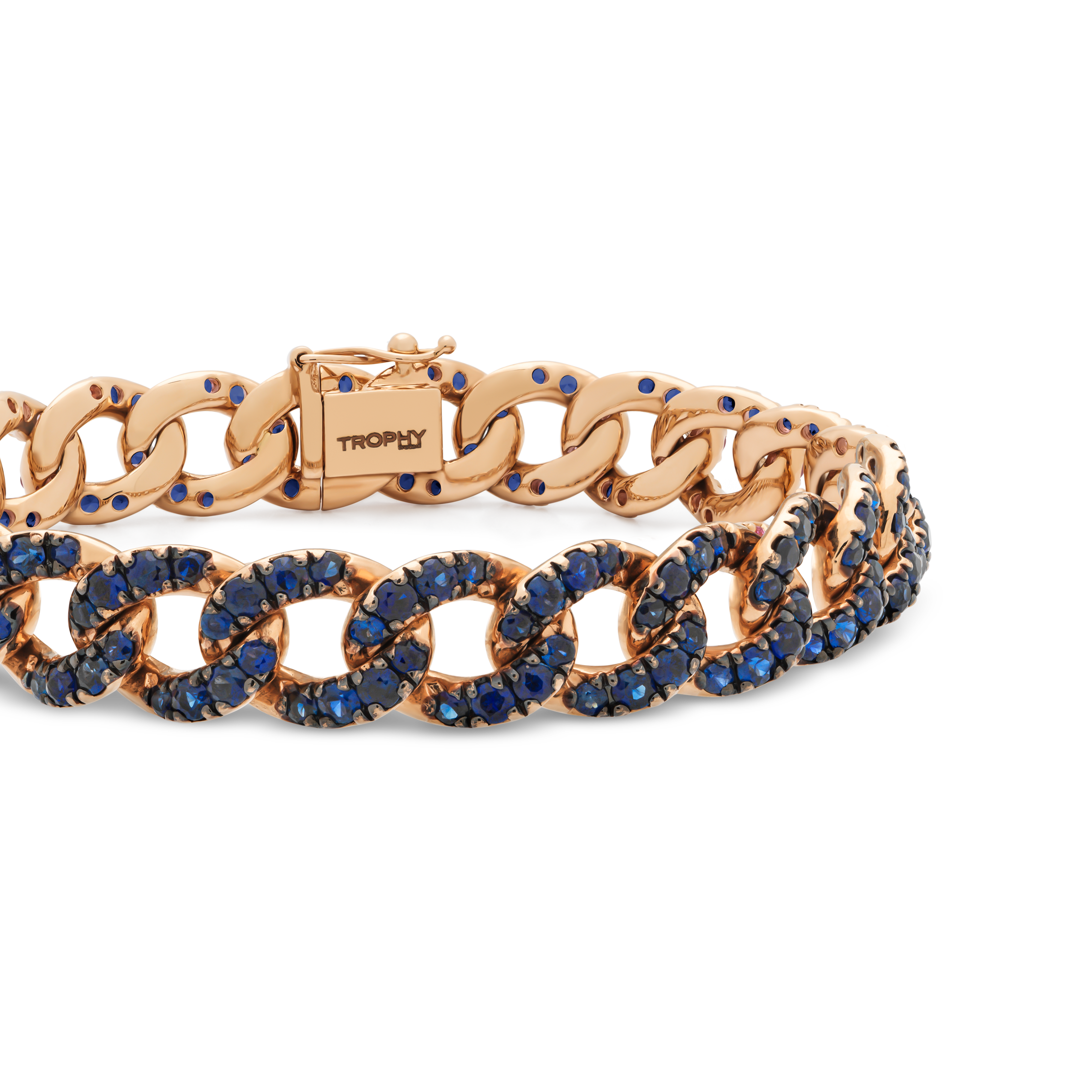TROPHY BY GASSAN Bracelet Gemstone Blue Sapphire