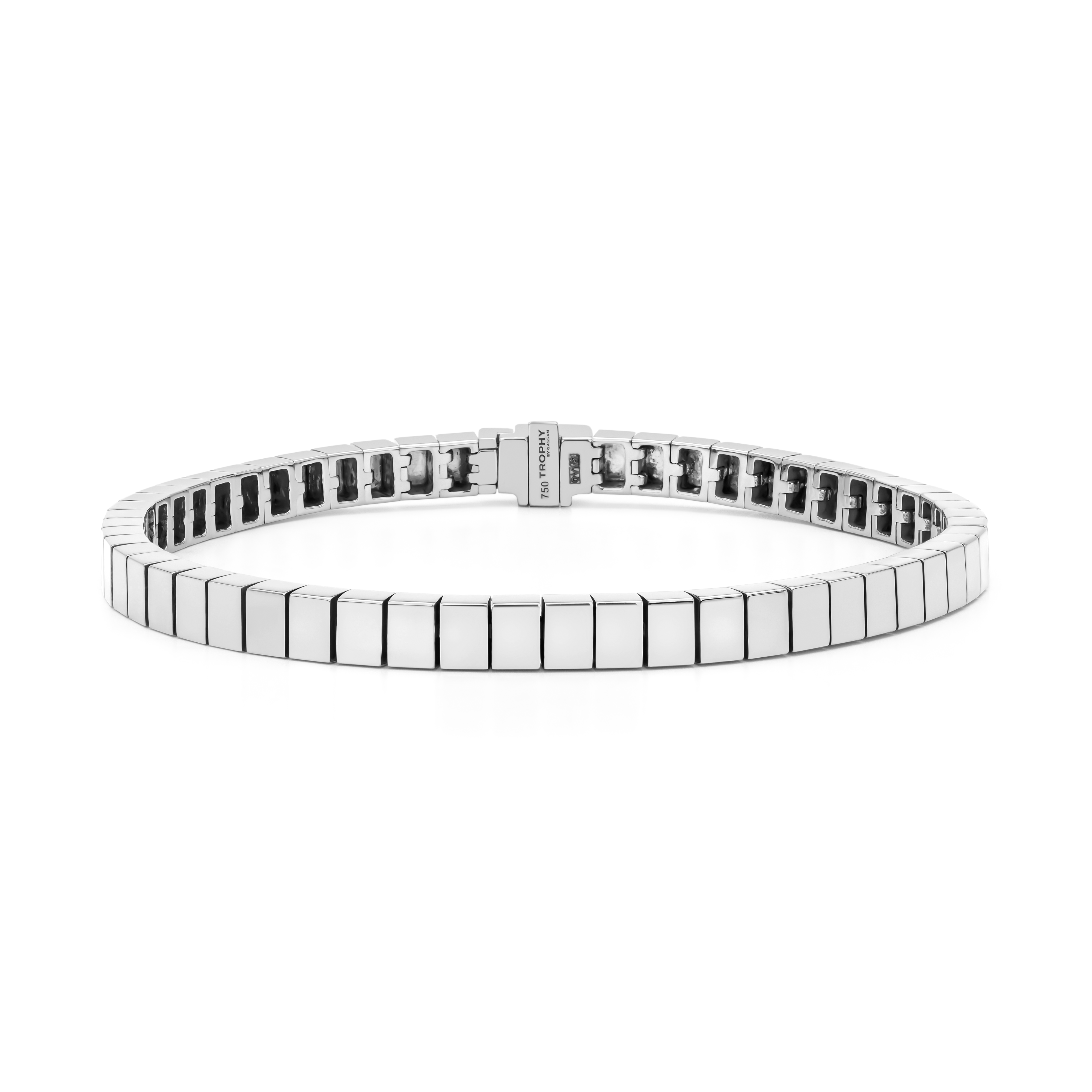 TROPHY BY GASSAN Armband Gemstone Gold Bar