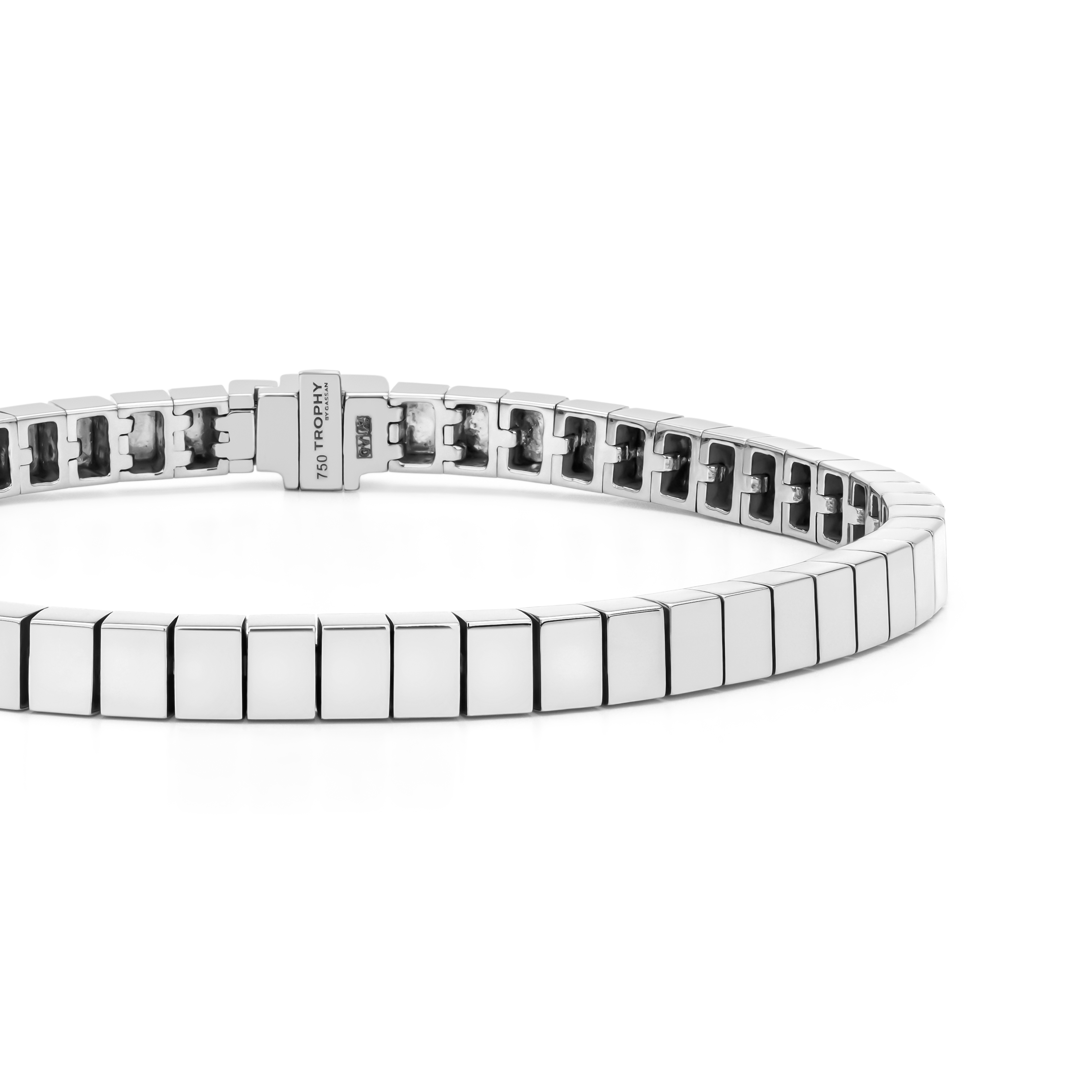 TROPHY BY GASSAN Armband Gemstone Gold Bar