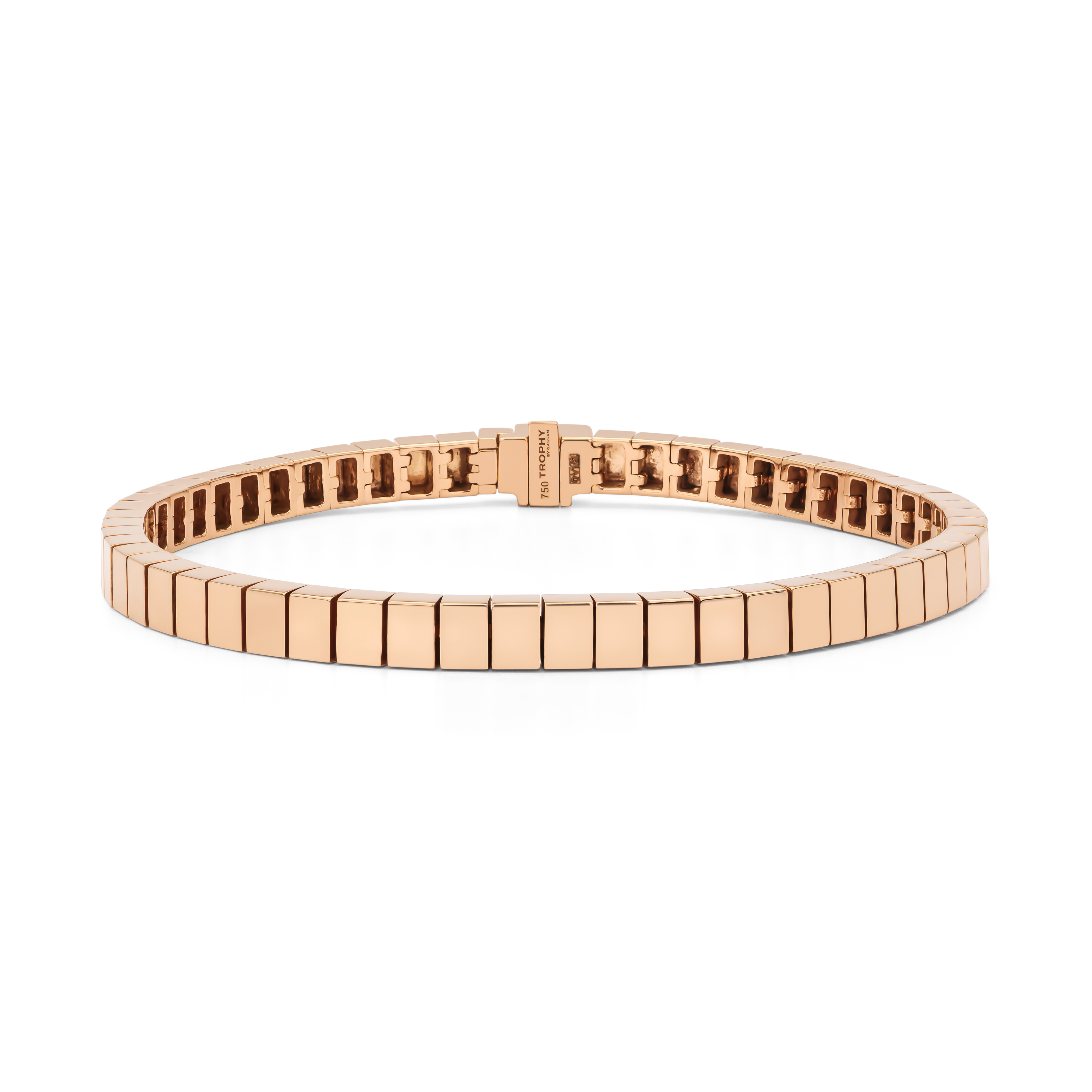 TROPHY BY GASSAN Armband Gemstone Gold Bar