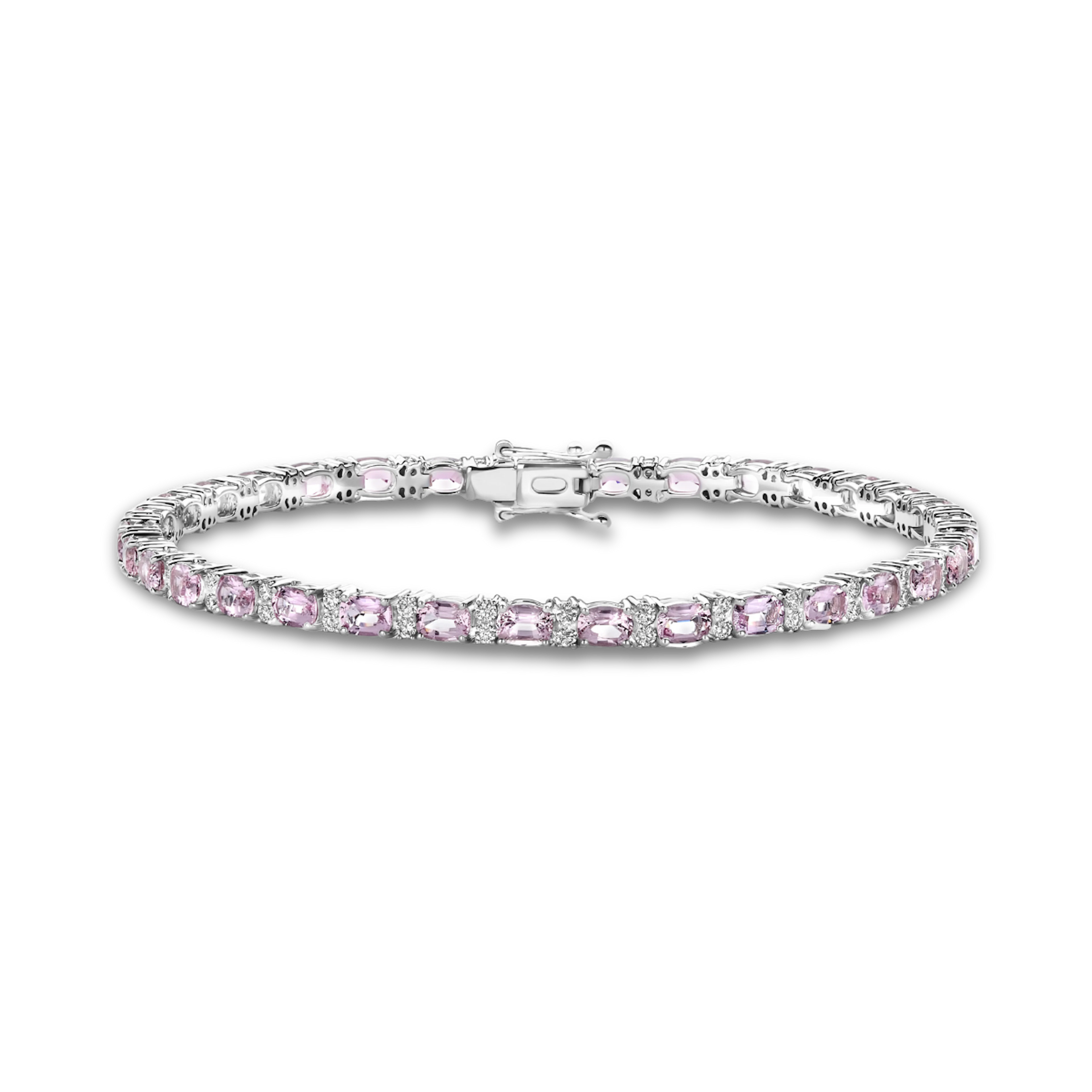 TROPHY BY GASSAN Morganite Pink Bracelet