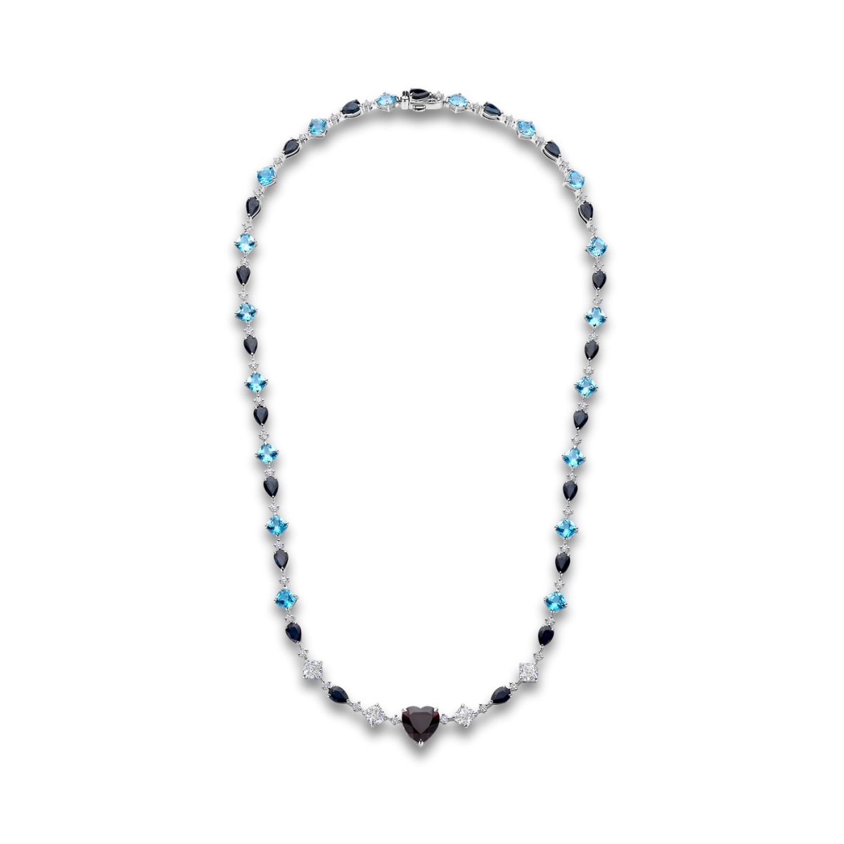 TROPHY BY GASSAN Diamond & Colorstone Collier