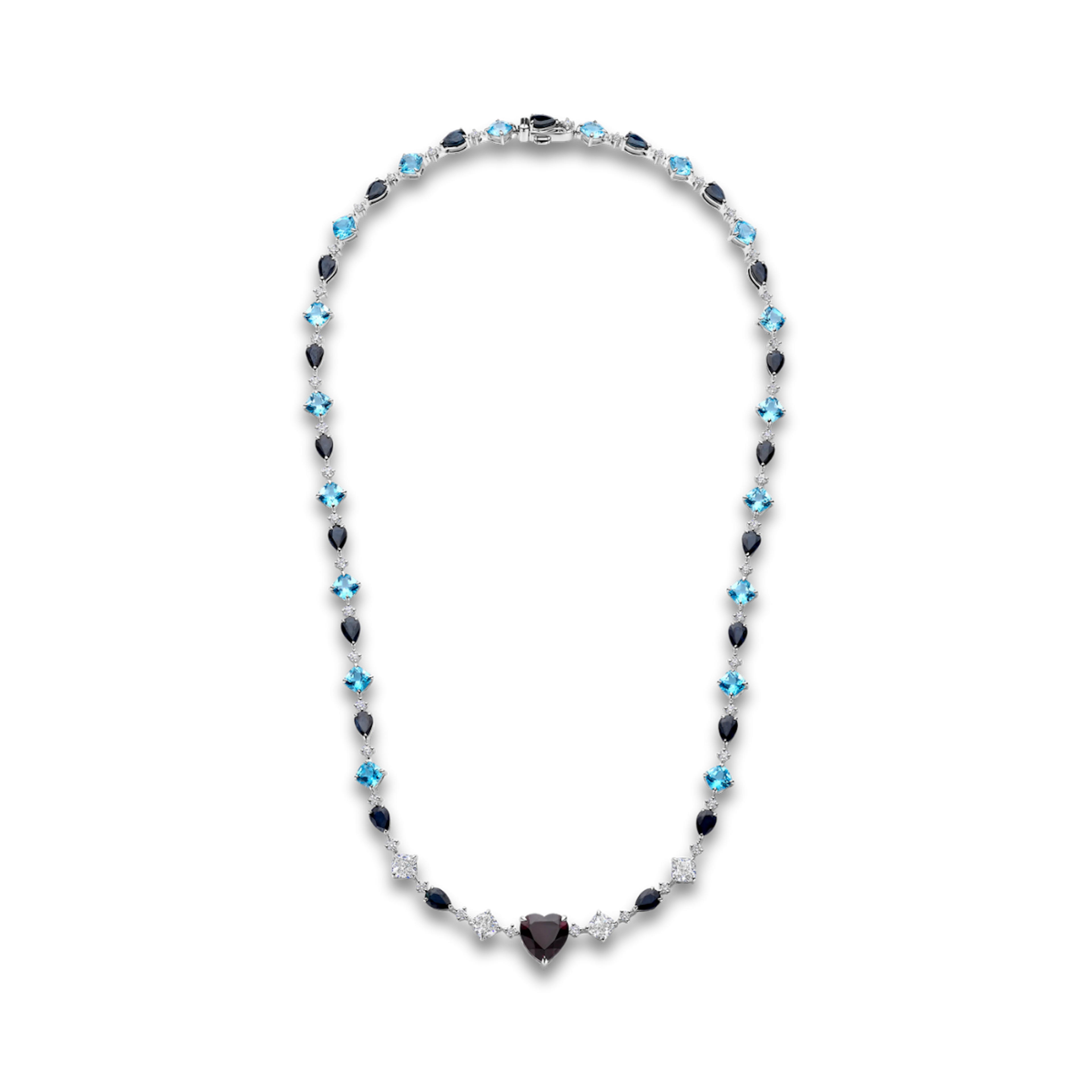 TROPHY BY GASSAN Diamond & Colorstone Collier