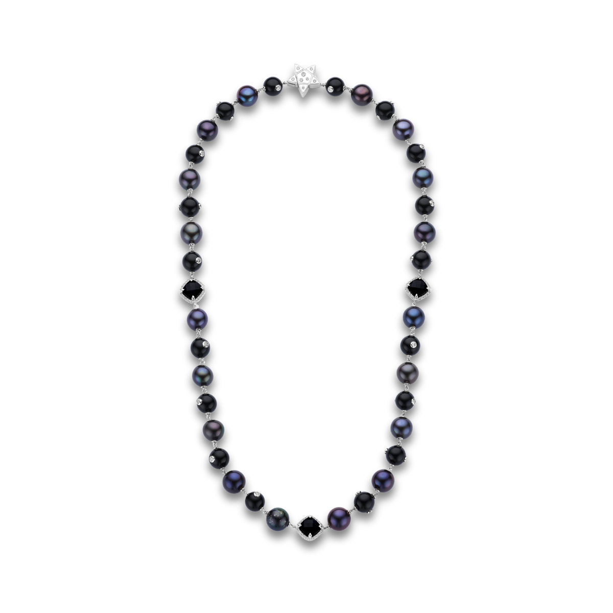 TROPHY BY GASSAN Diamond & Colourstone collier