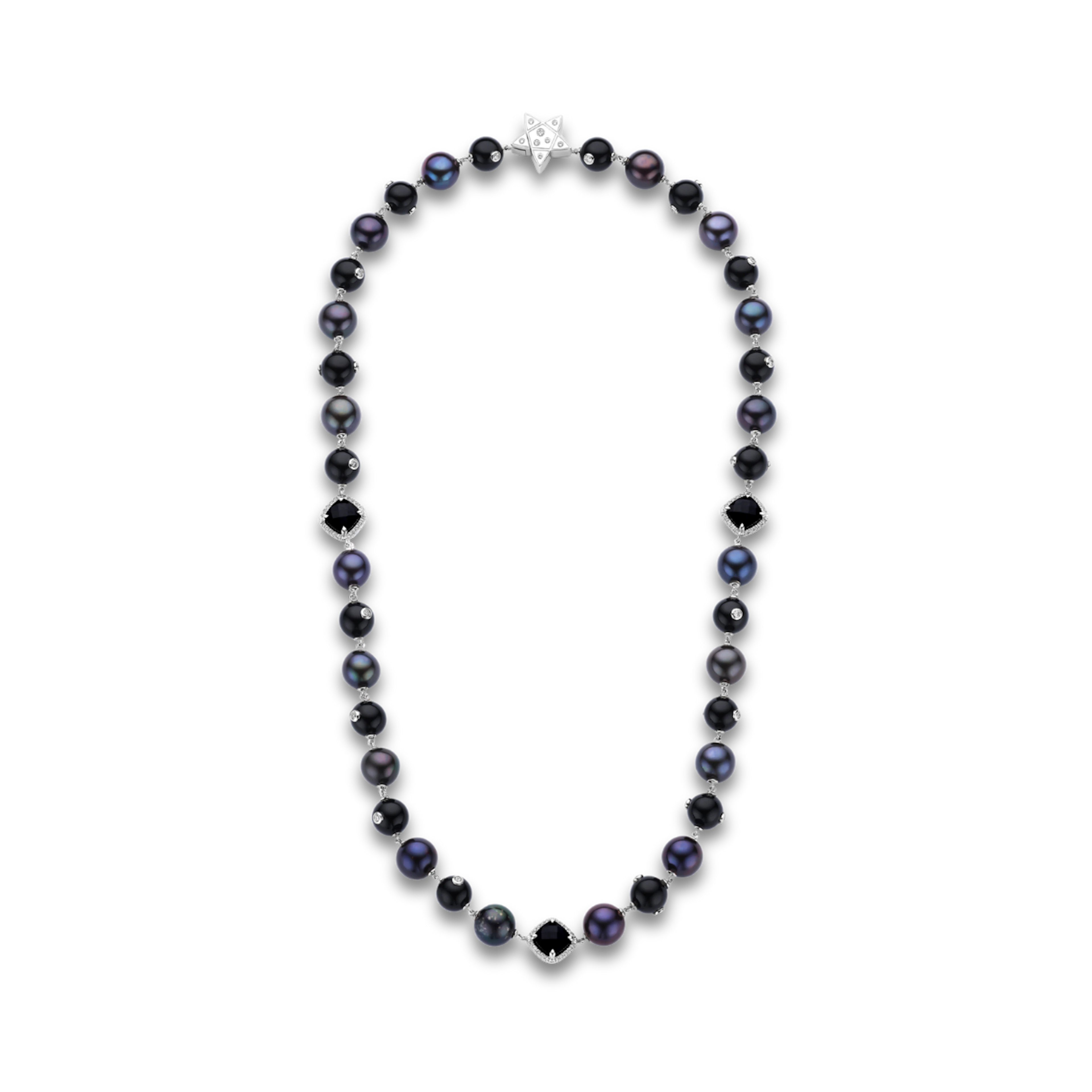 TROPHY BY GASSAN Diamond & Colourstone collier