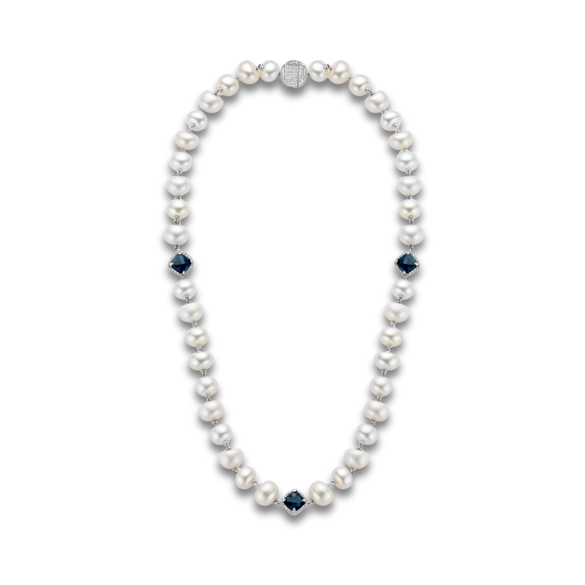 TROPHY BY GASSAN Diamond & Colorstone Collier