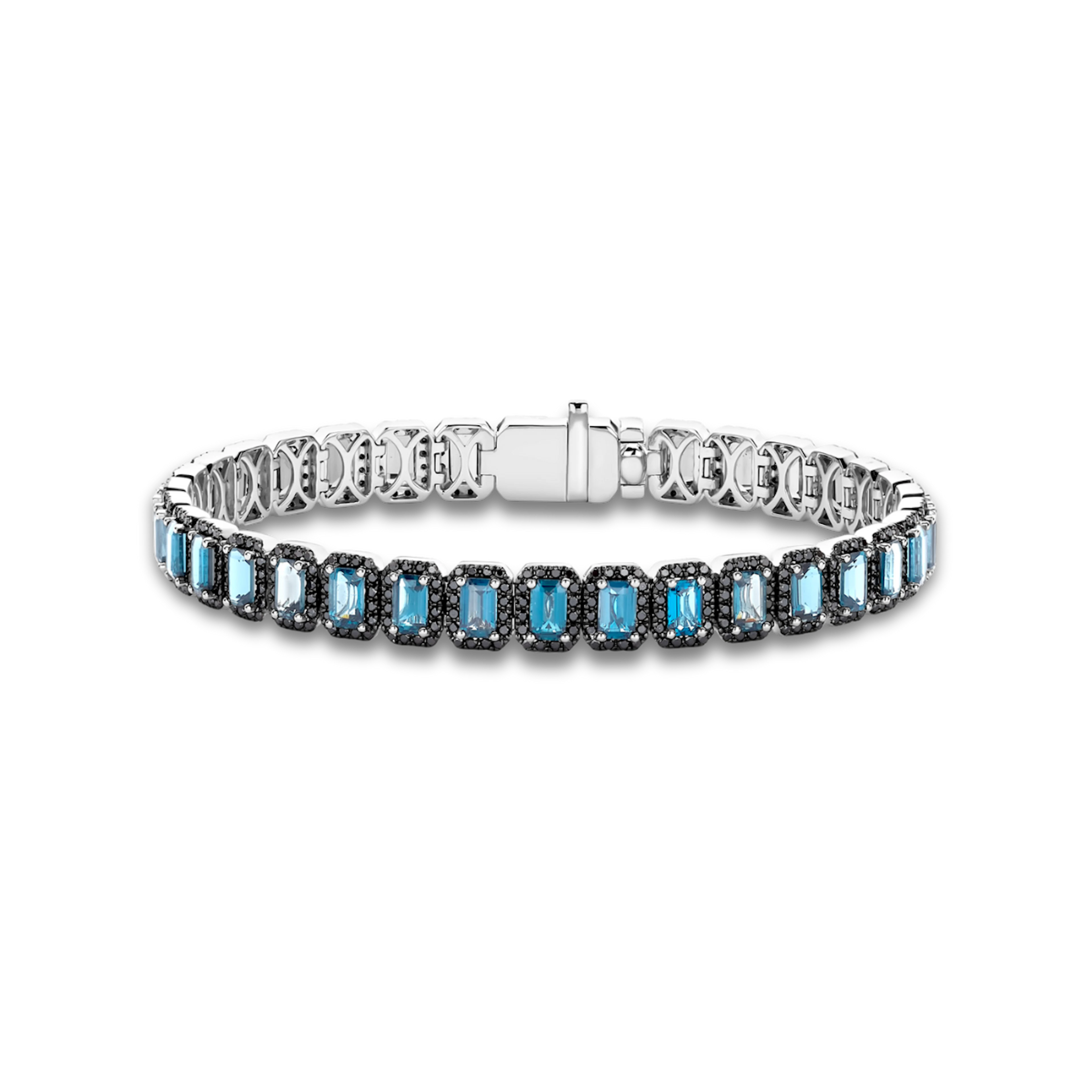 TROPHY BY GASSAN Diamond & Colorstone Bracelet