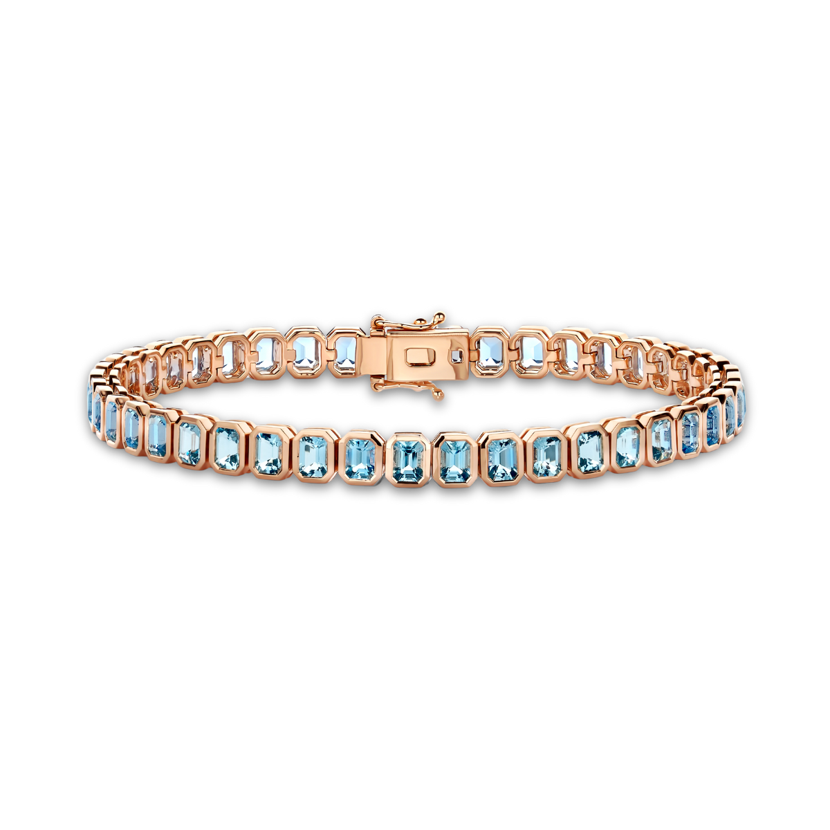 TROPHY BY GASSAN Colorstone Tennis Bracelet