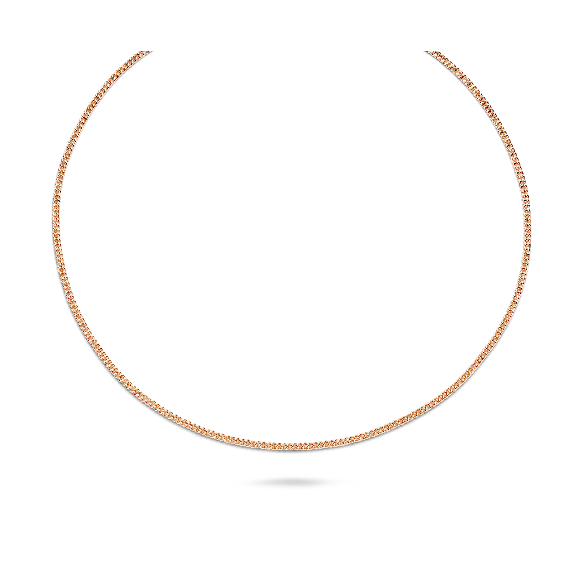 TROPHY BY GASSAN Collier Timeless Curb Chain Round