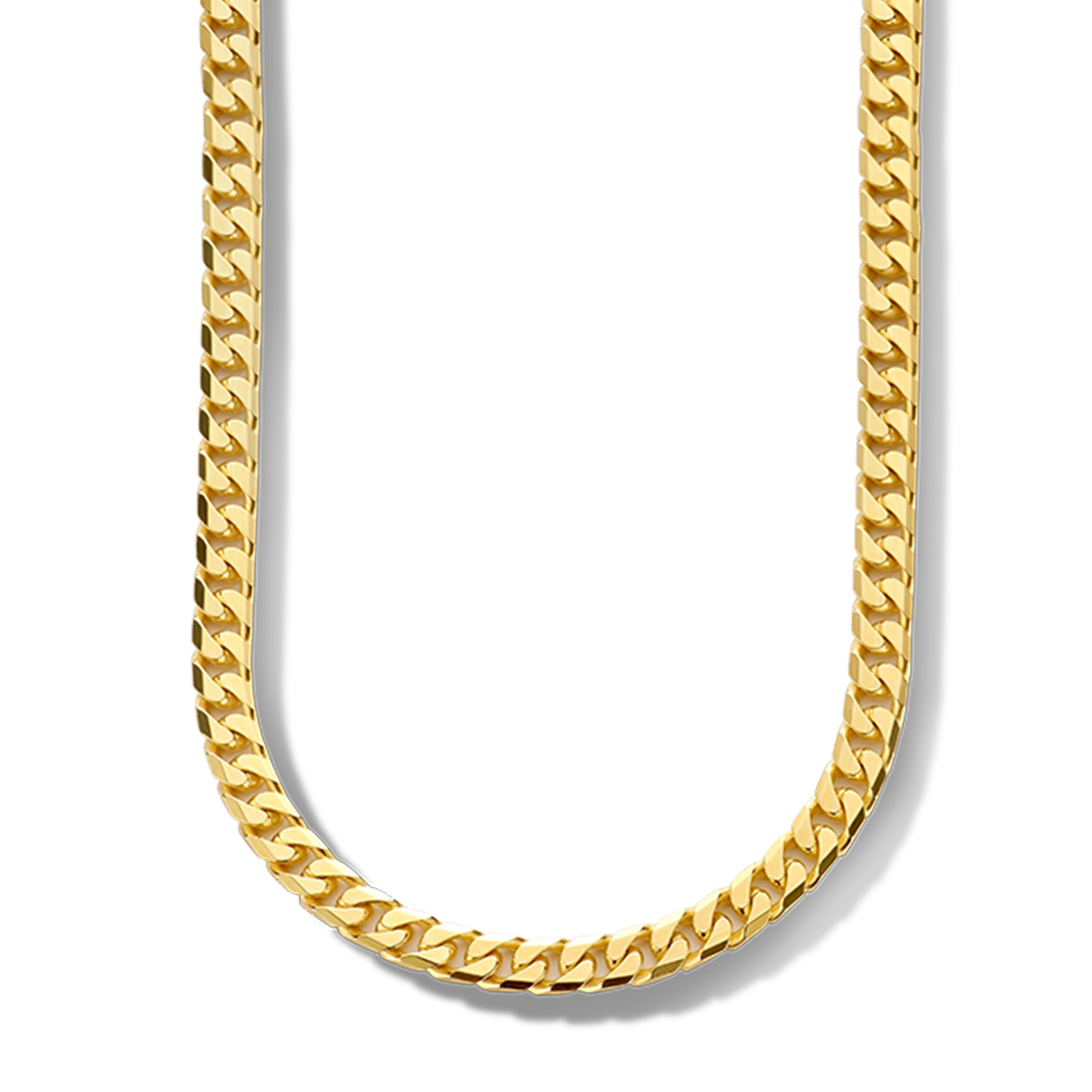 TROPHY BY GASSAN Necklace Timeless Curb Chain Round