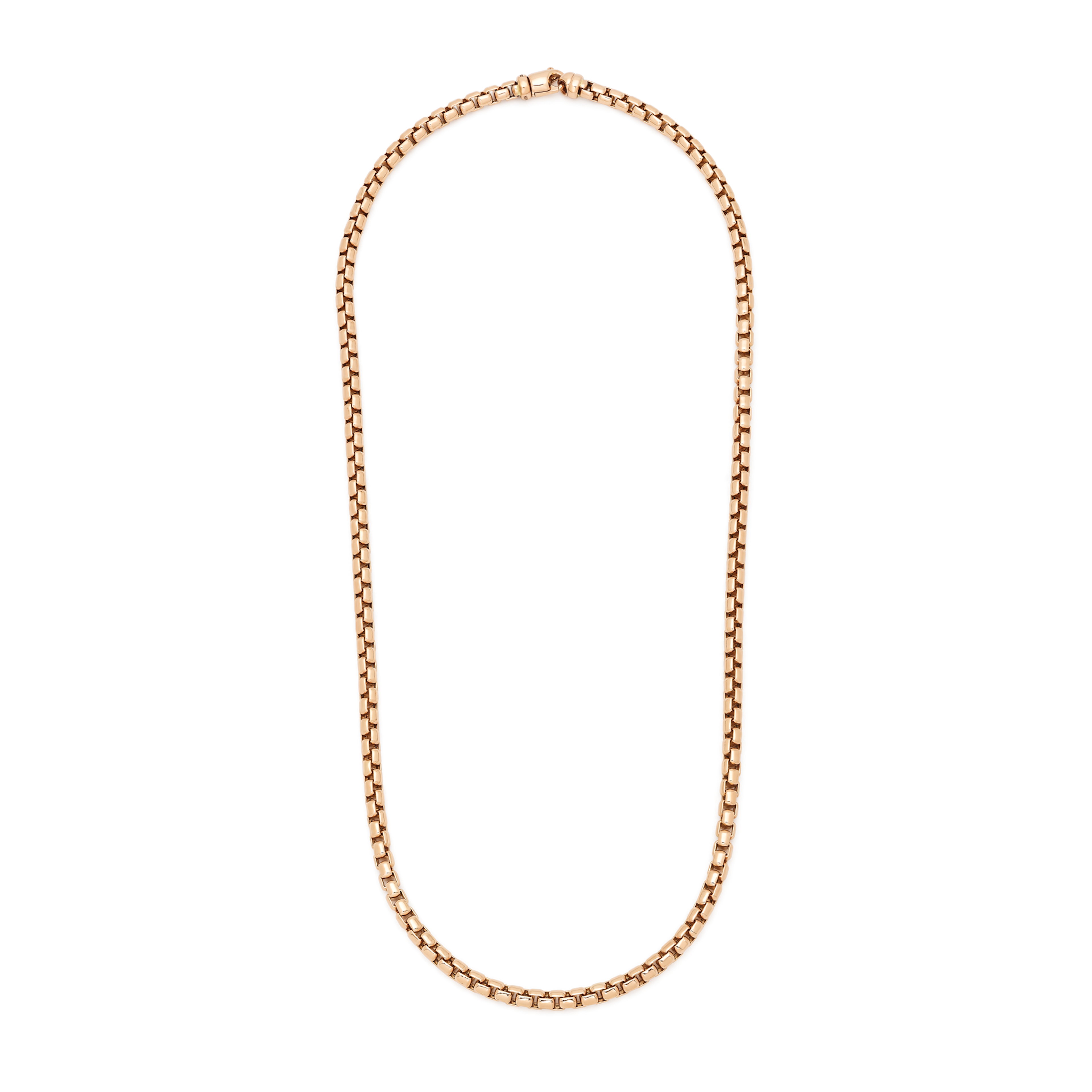 TROPHY BY GASSAN Collier Timelss Box Chain