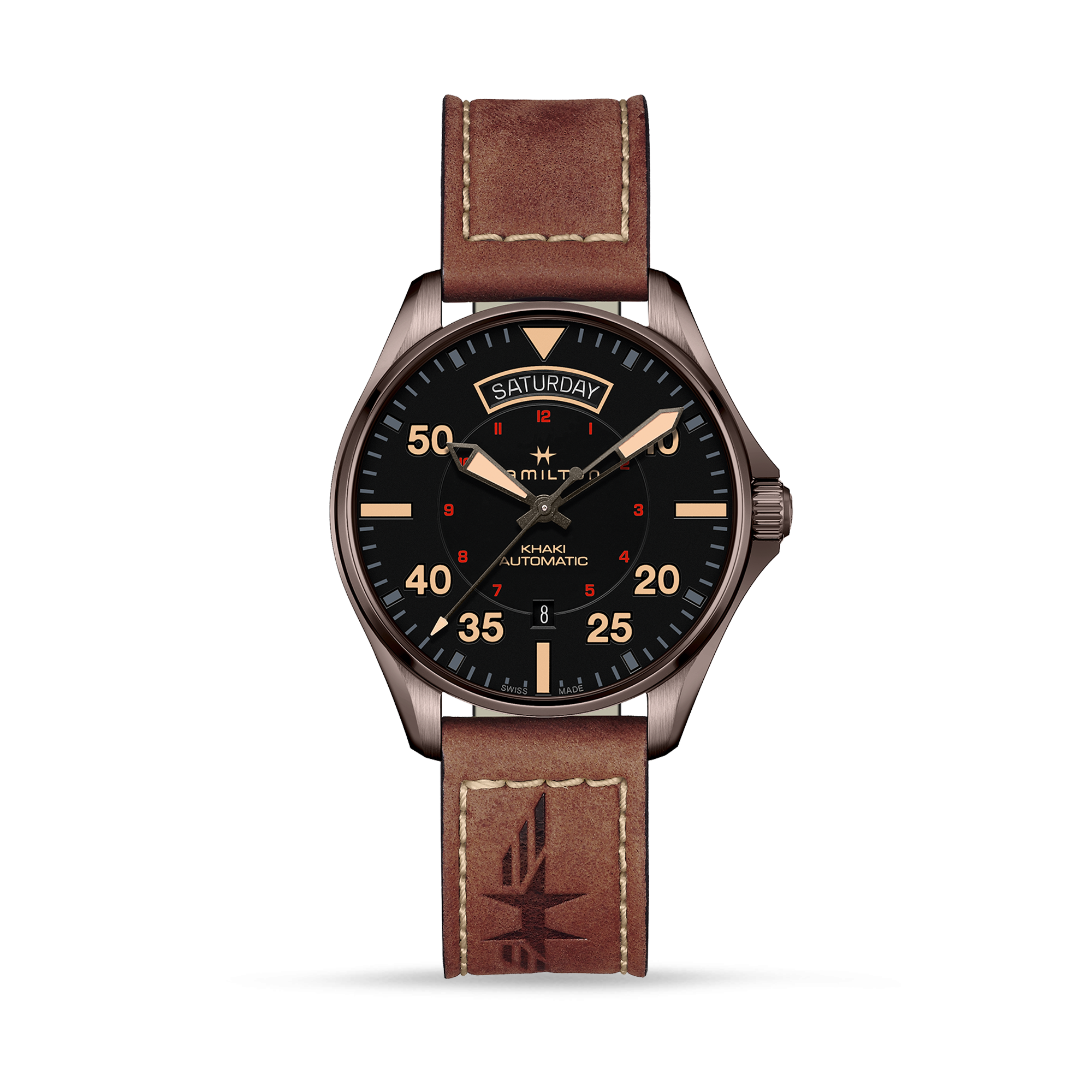 Hamilton Khaki Aviation Day Date Auto