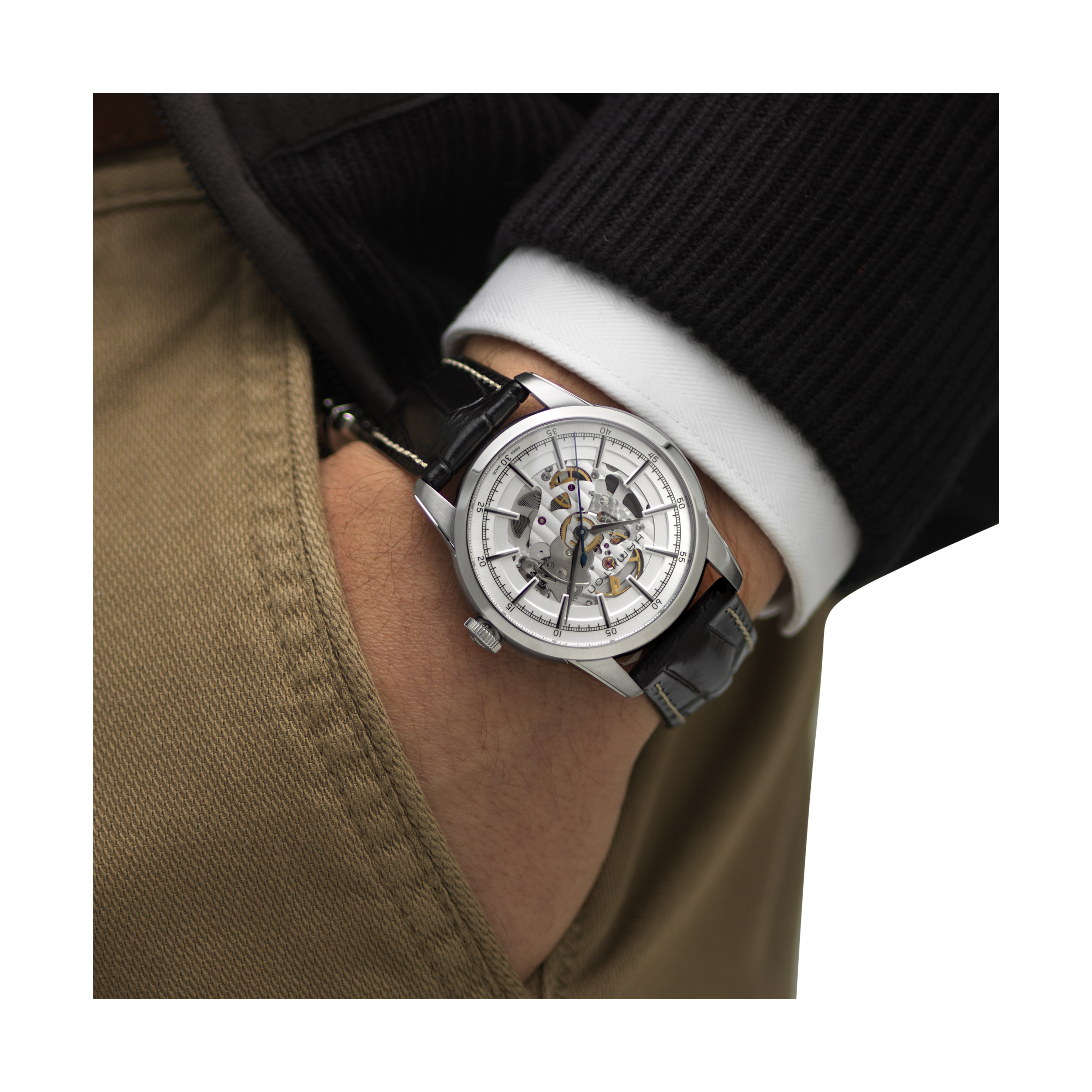 Hamilton American Classic Railroad Skeleton