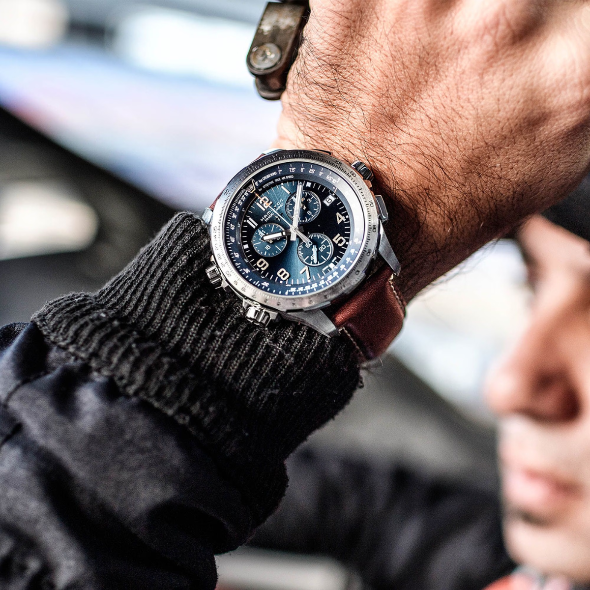 Hamilton X-Wind GMT Chrono Q LB