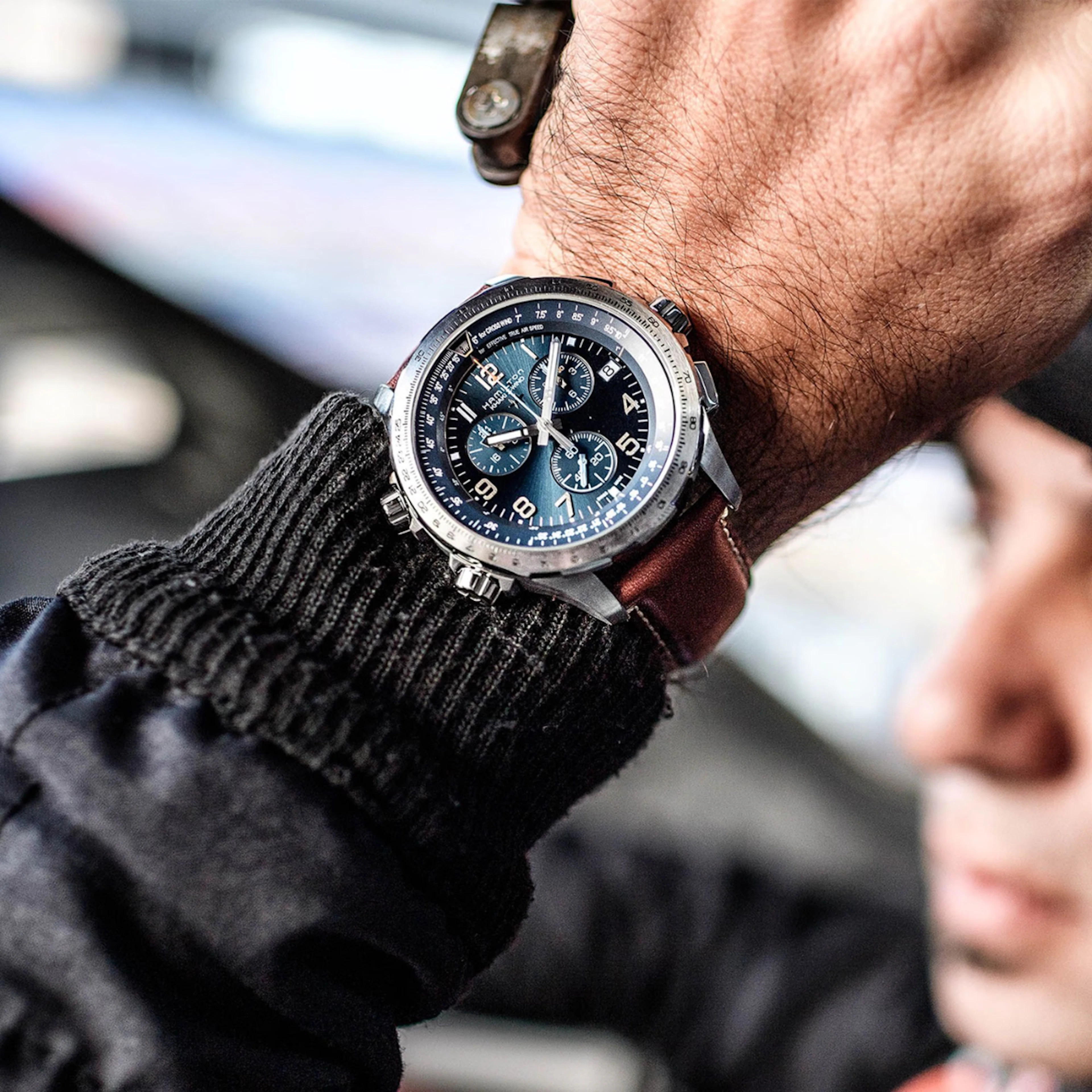 Hamilton X-Wind GMT Chrono Q LB