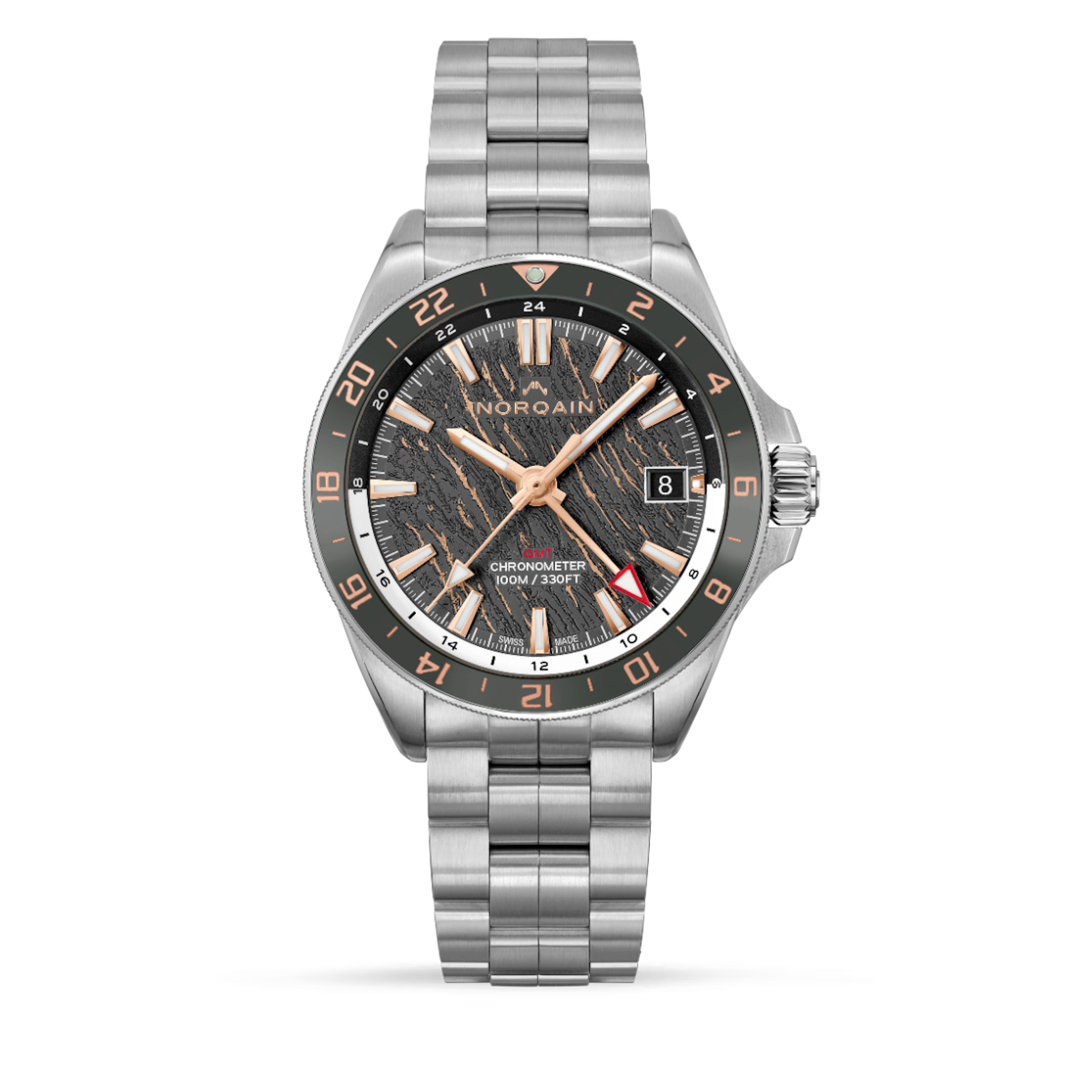 Montres Norqain Neverest GMT Glacier