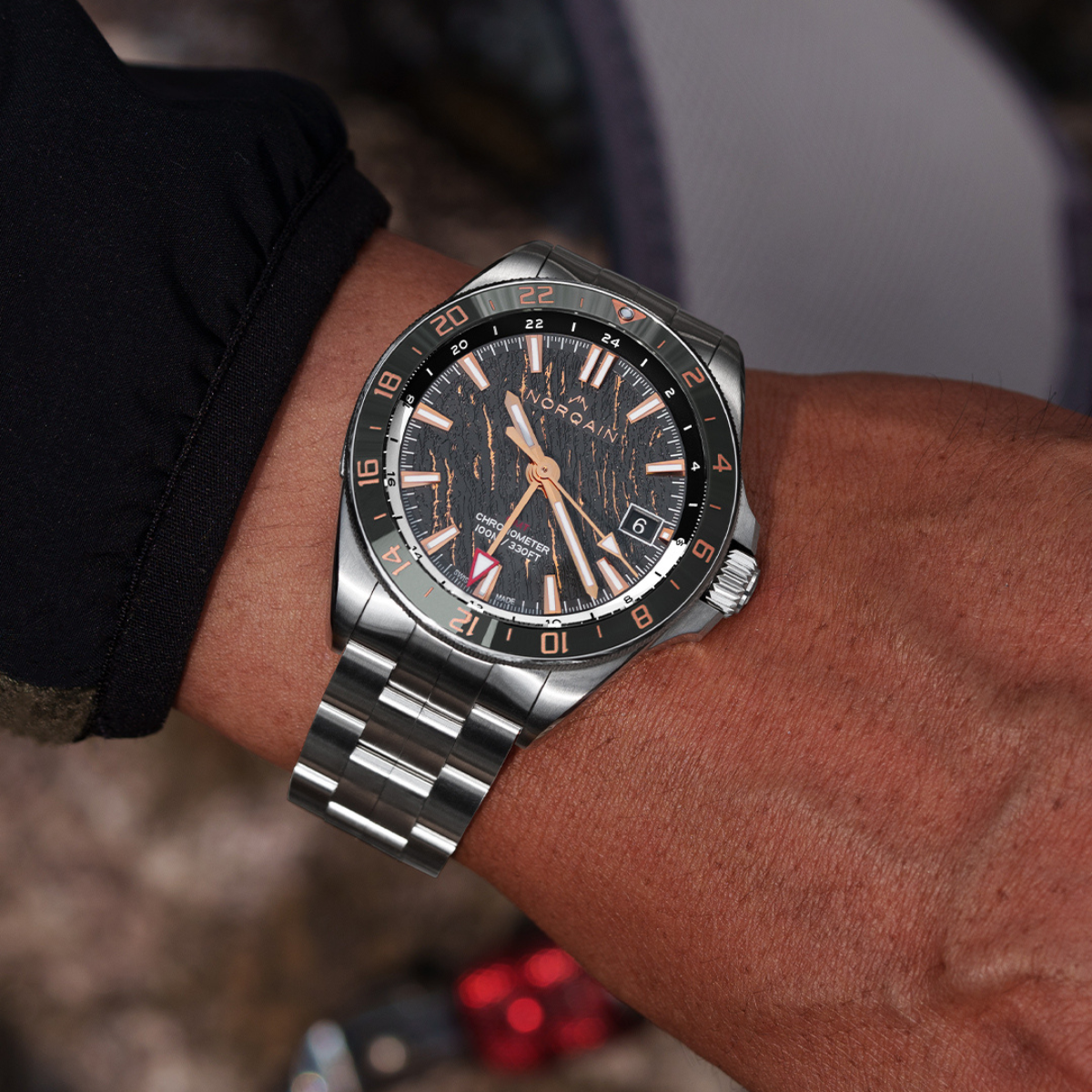 Montres Norqain Neverest GMT Glacier