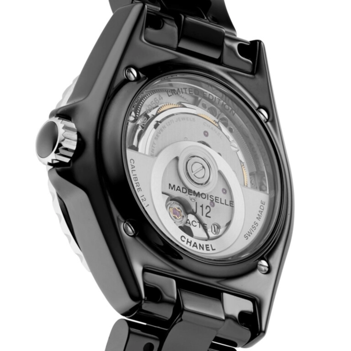 CHANEL Mademoiselle J12 Black