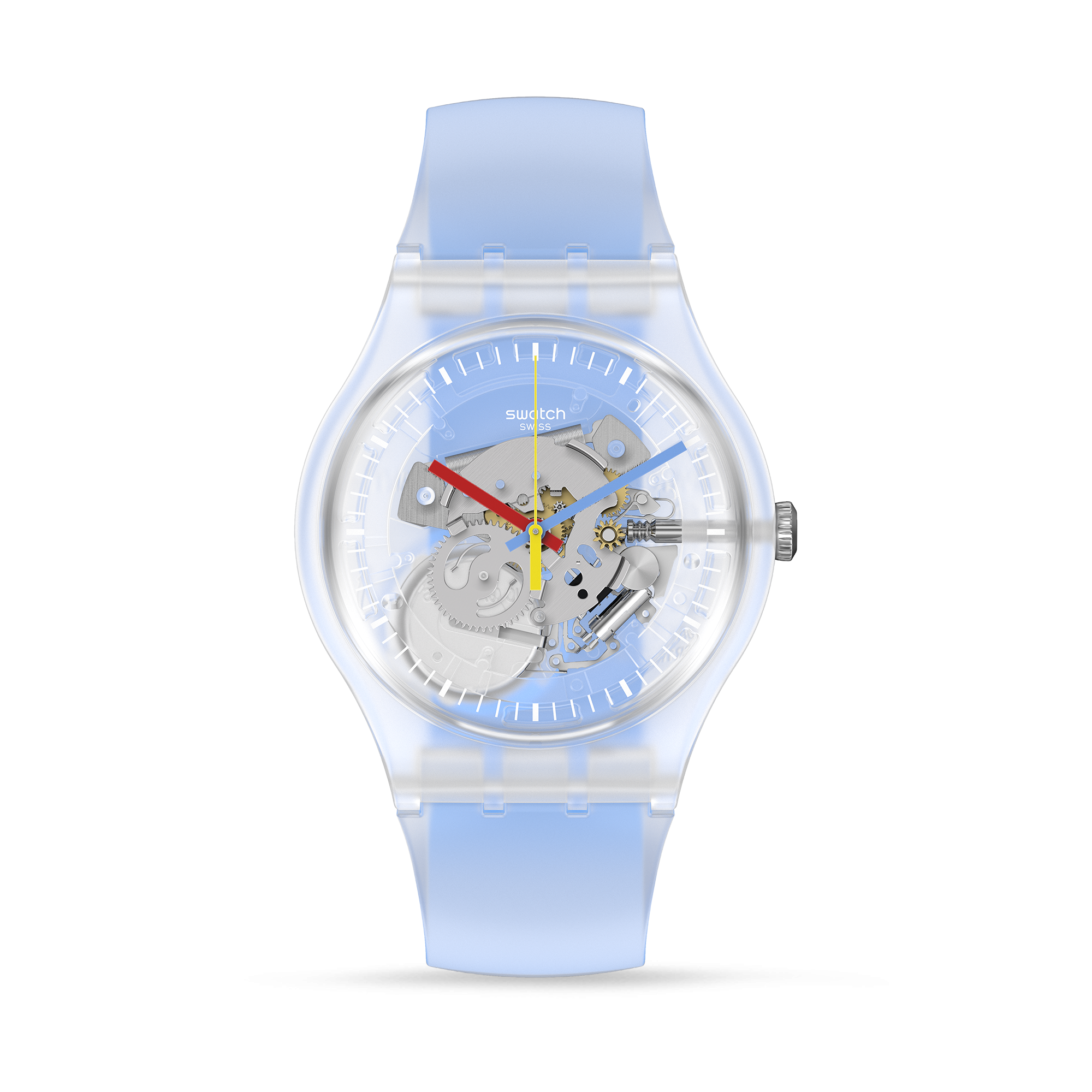 Swatch Clearly Blue Striped