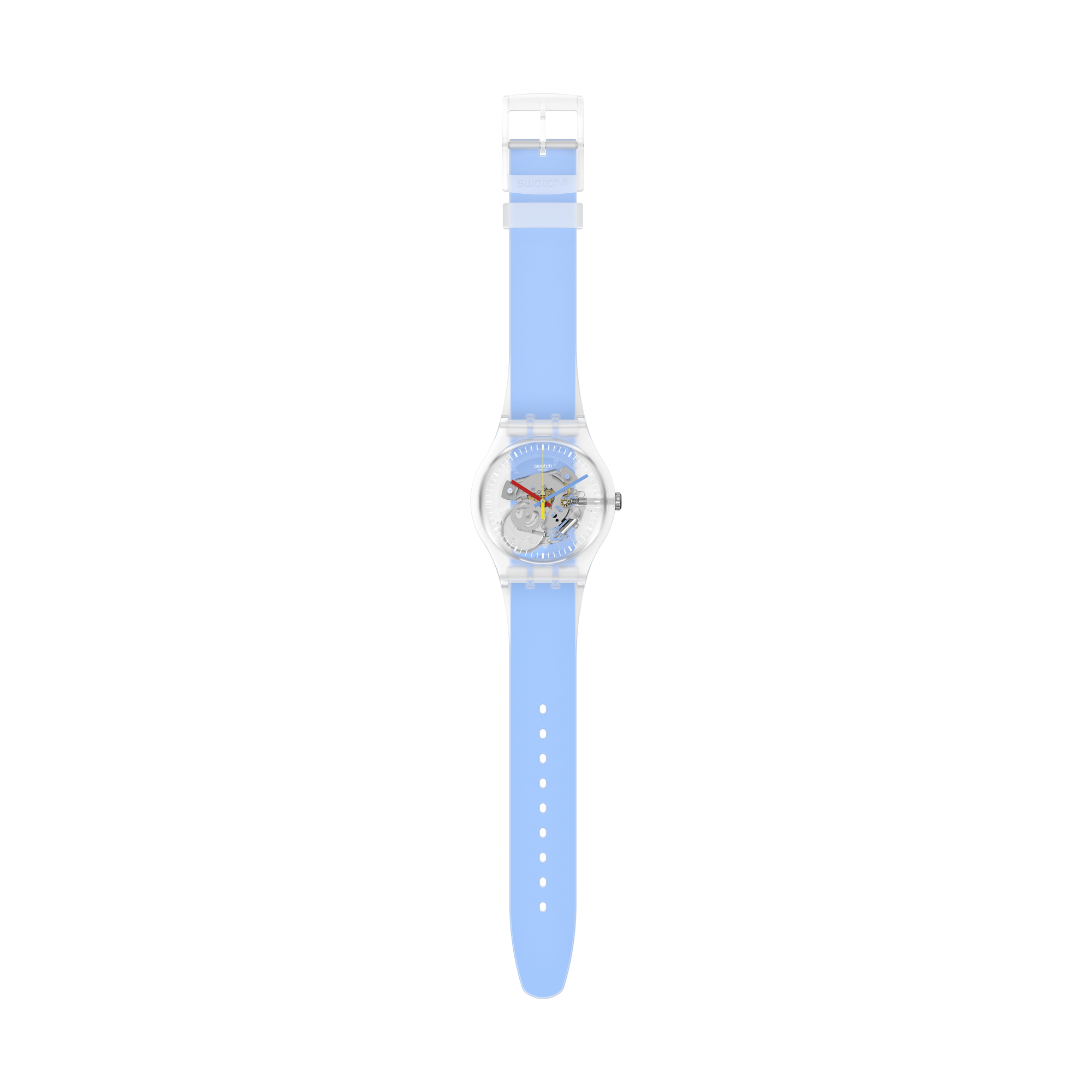 Swatch Clearly Blue Striped