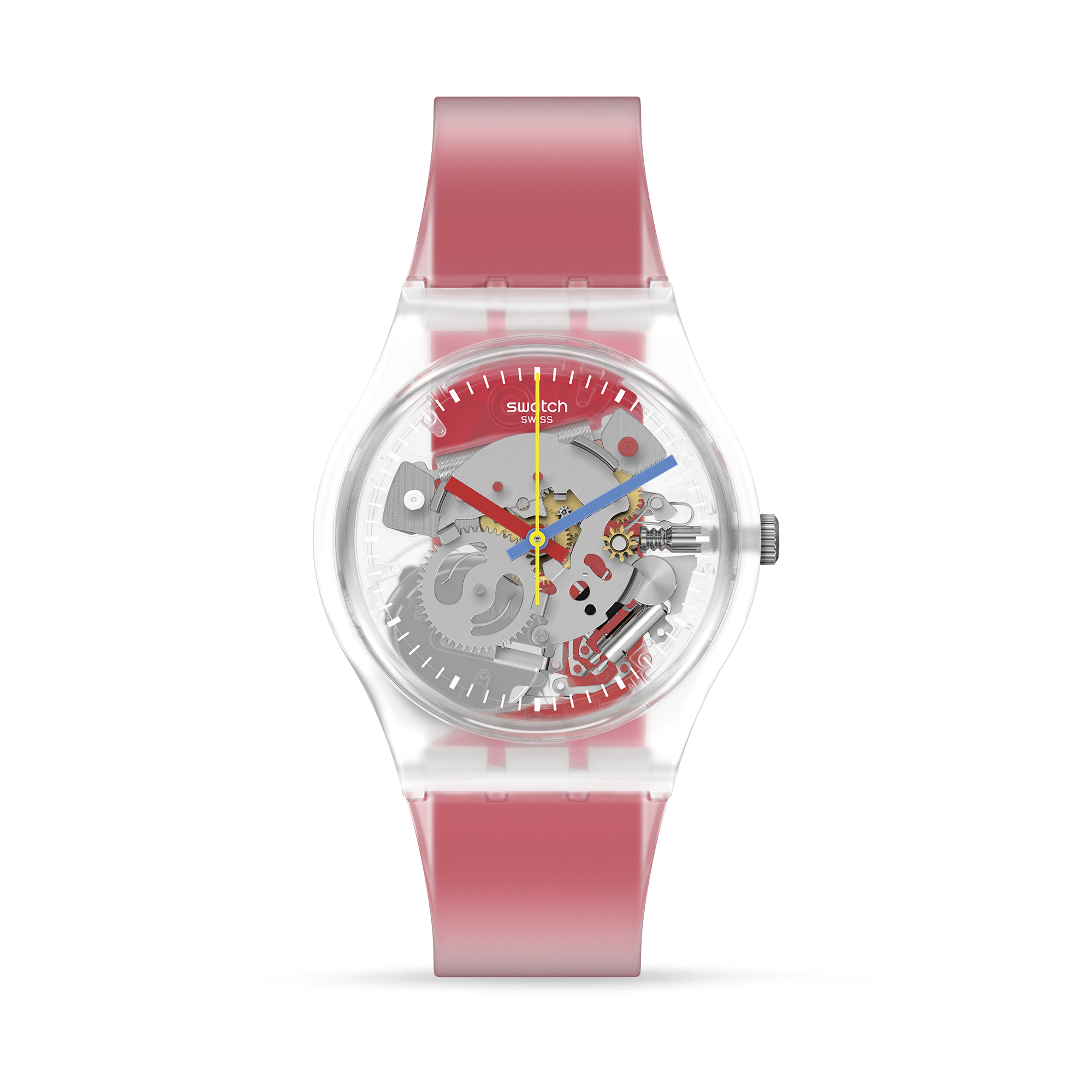 Swatch Clearly Red Striped