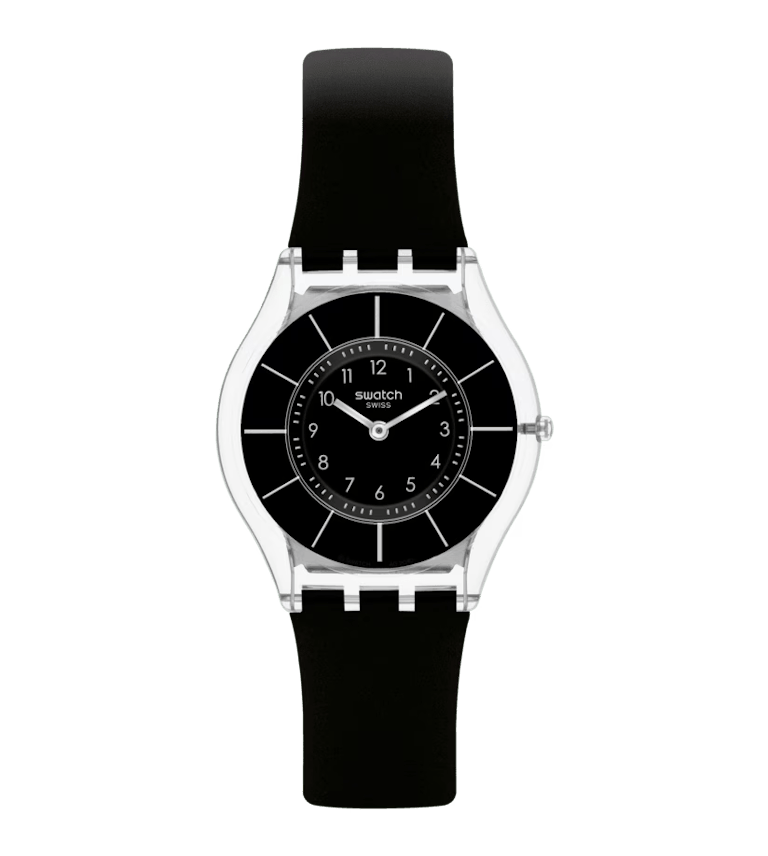 Swatch black outlet classiness