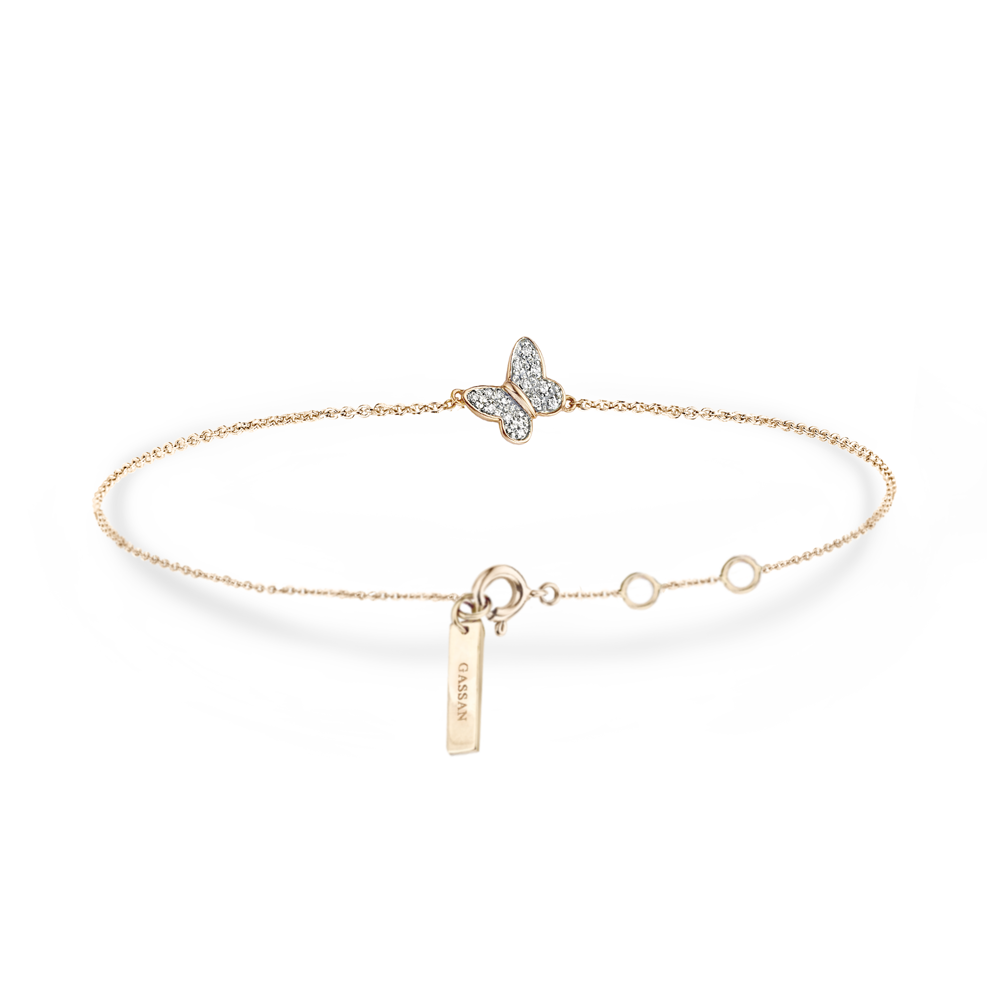 Gigi by GASSAN Bracelet Rainbow Forest Butterfly