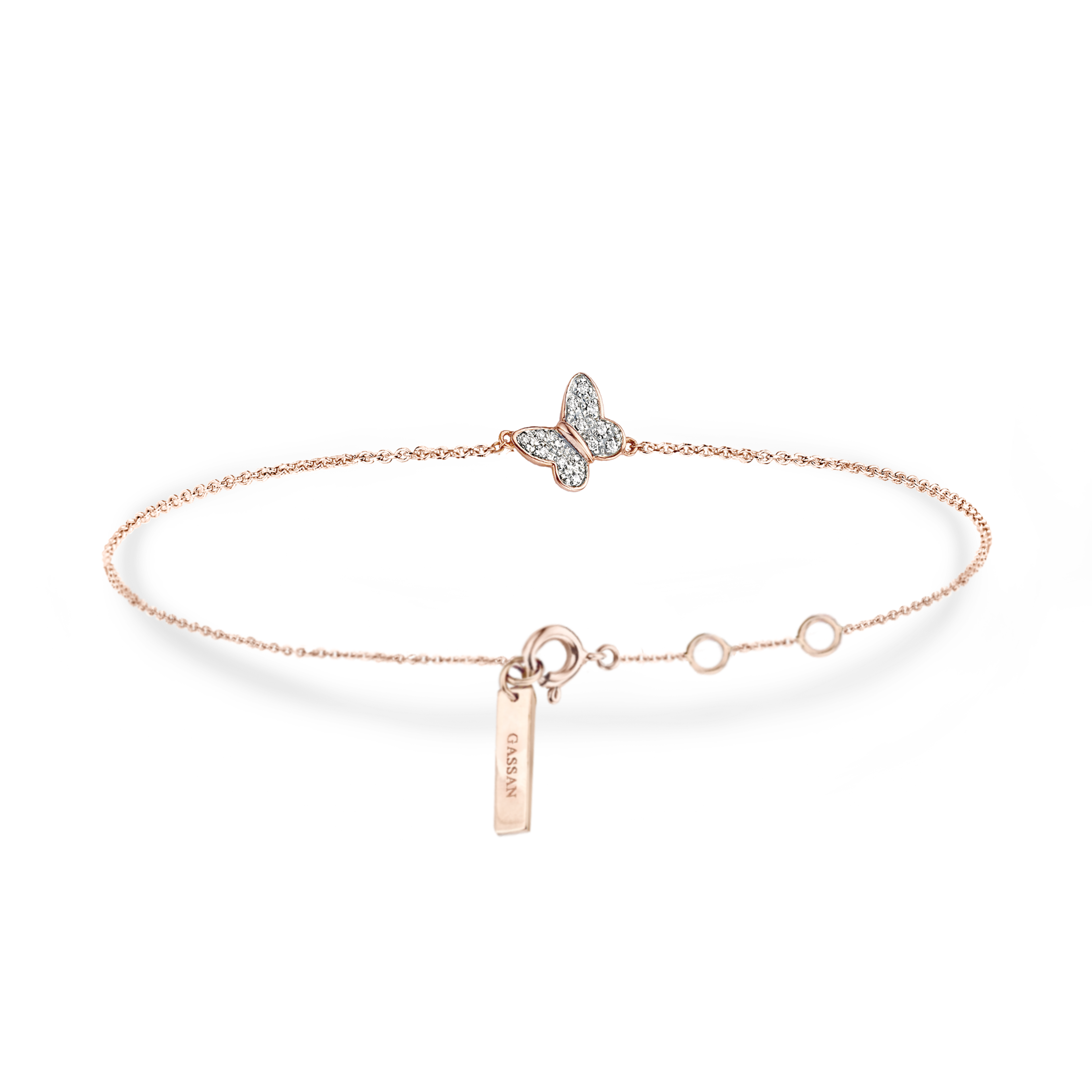 Gigi by GASSAN Armband Rainbow Forest Butterfly