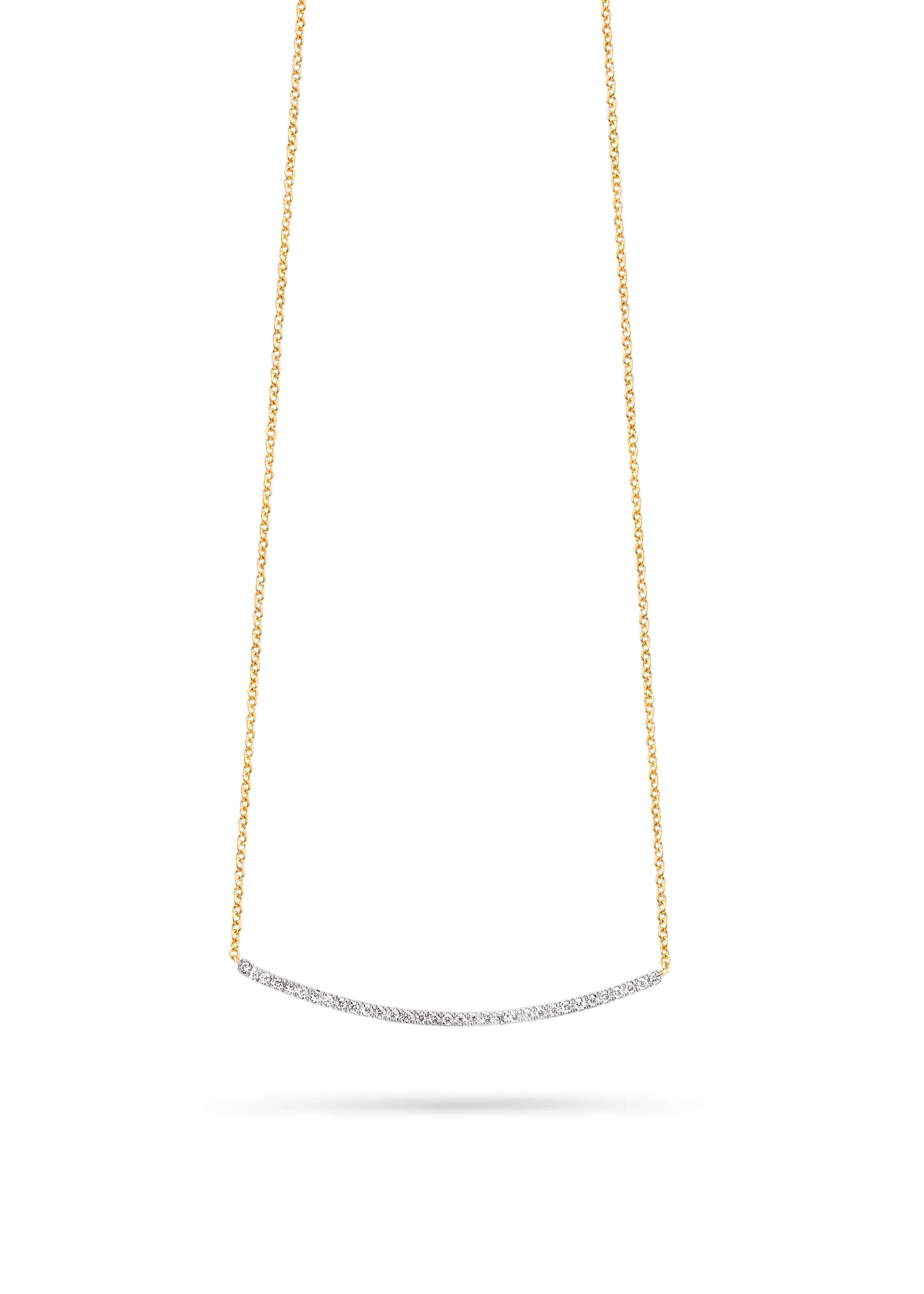 Gigi by GASSAN Collier Diamond Fantasy Curve Small