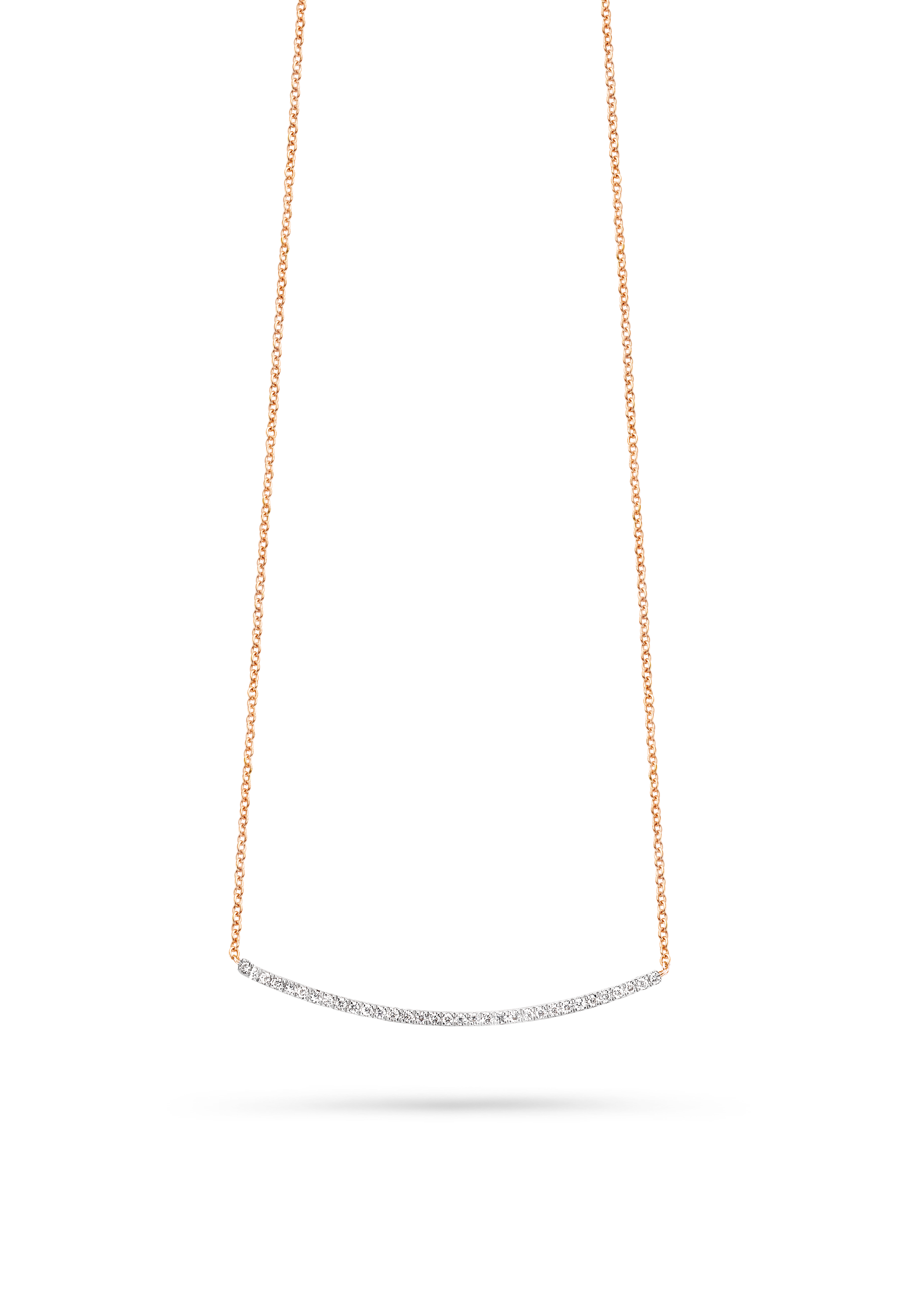 Gigi by GASSAN Necklace Diamond Fantasy Curve Small