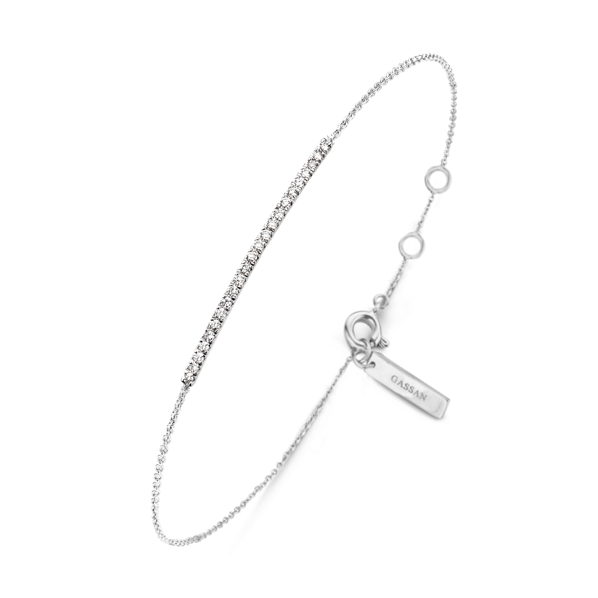 Gigi by GASSAN Bracelet Diamond Fantasy Curve