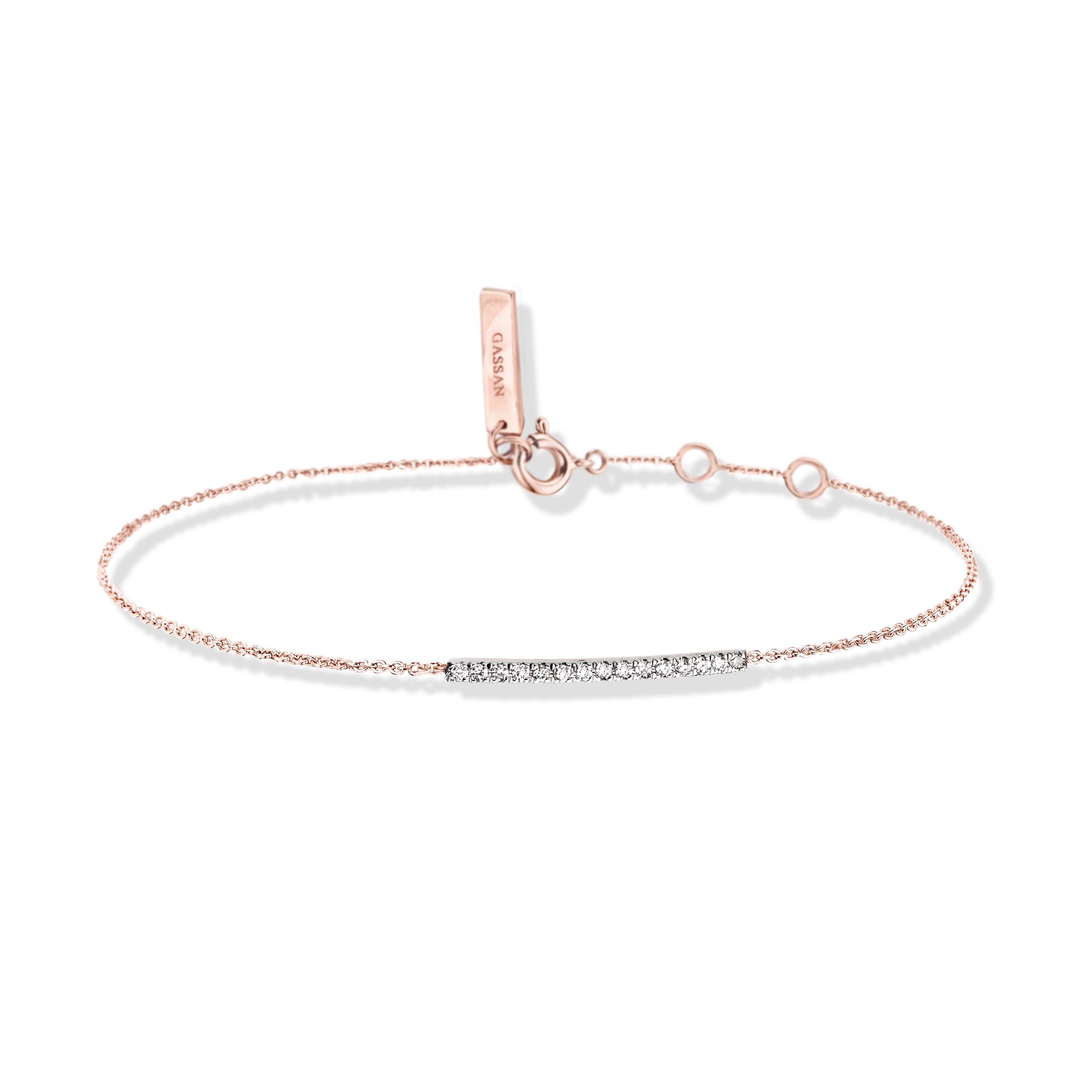 Gigi by GASSAN Bracelet Diamond Fantasy Row Small