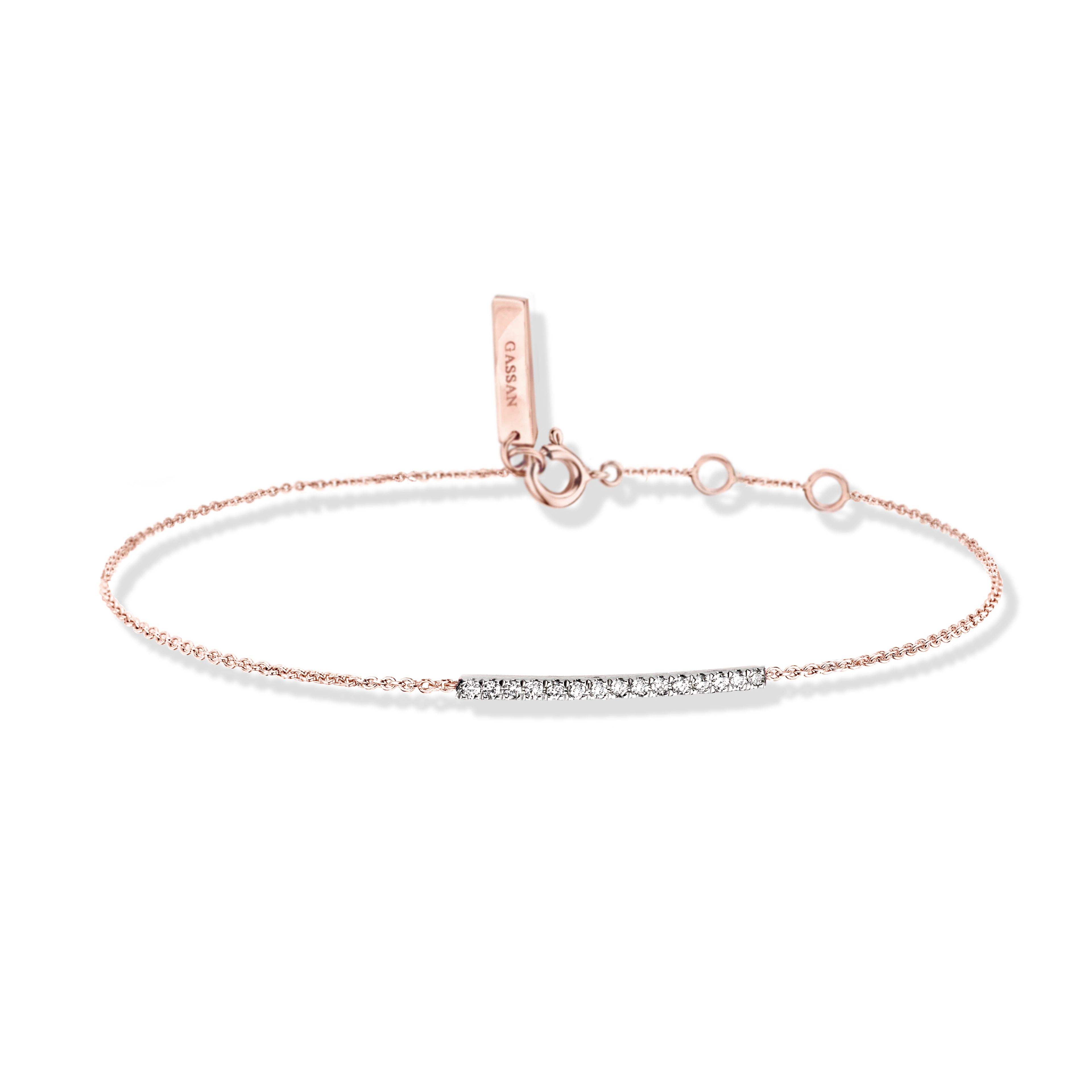 Gigi by GASSAN Bracelet Diamond Fantasy Row Small