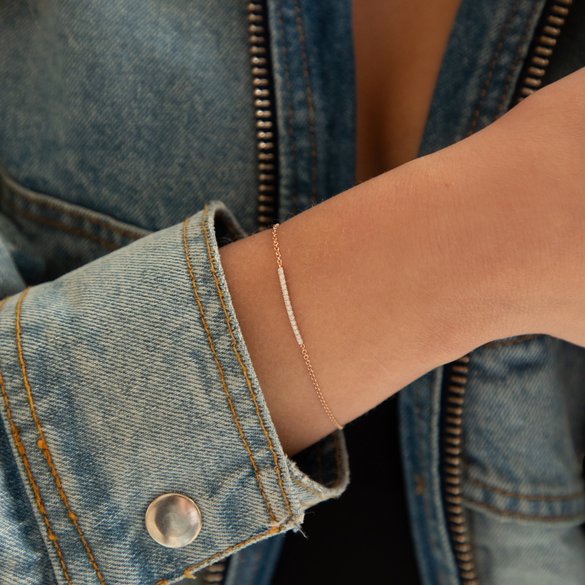 Gigi by GASSAN Bracelet Diamond Fantasy Row Small