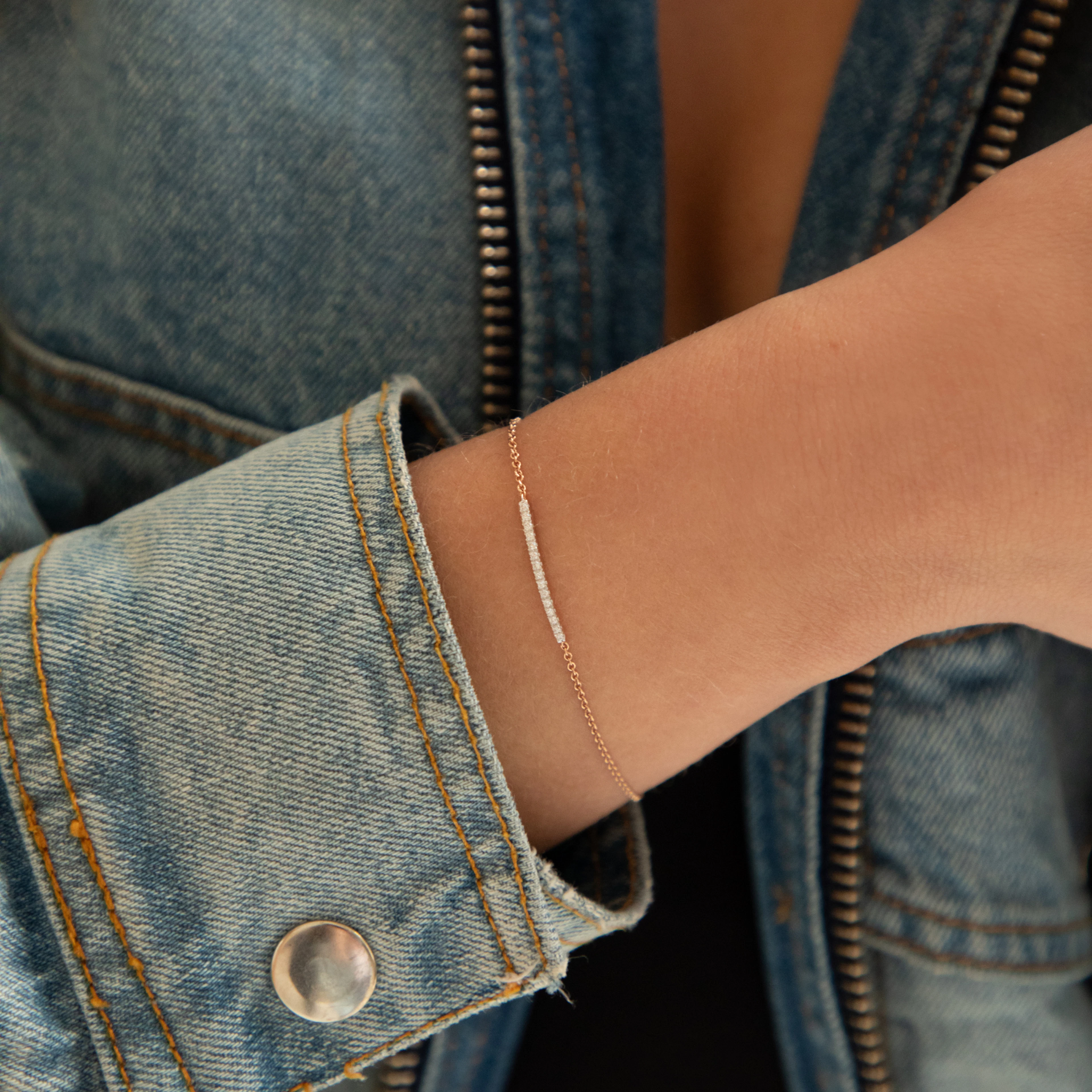 Gigi by GASSAN Bracelet Diamond Fantasy Row Small