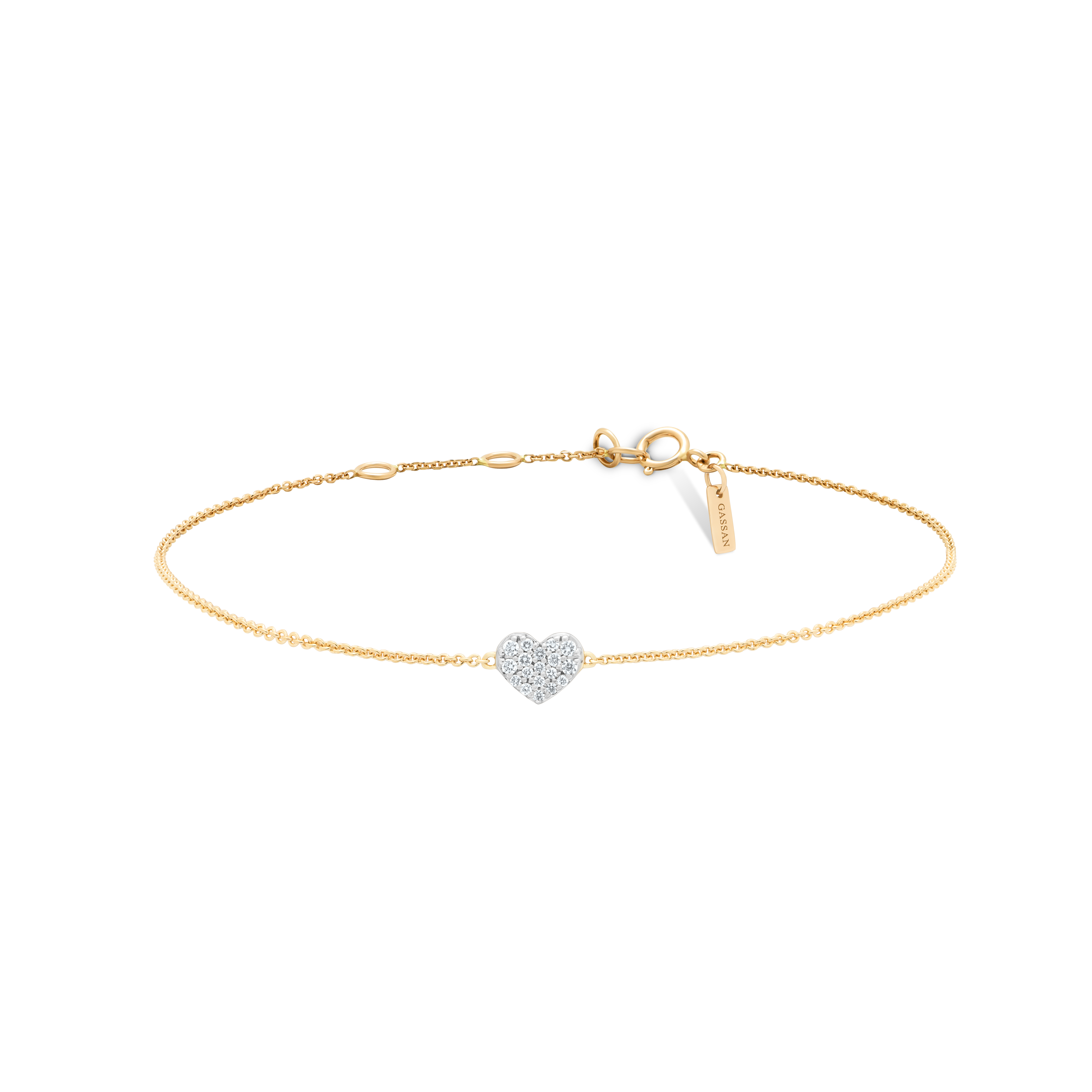 Gigi by GASSAN Bracelet Lucky Love Diamond Heart