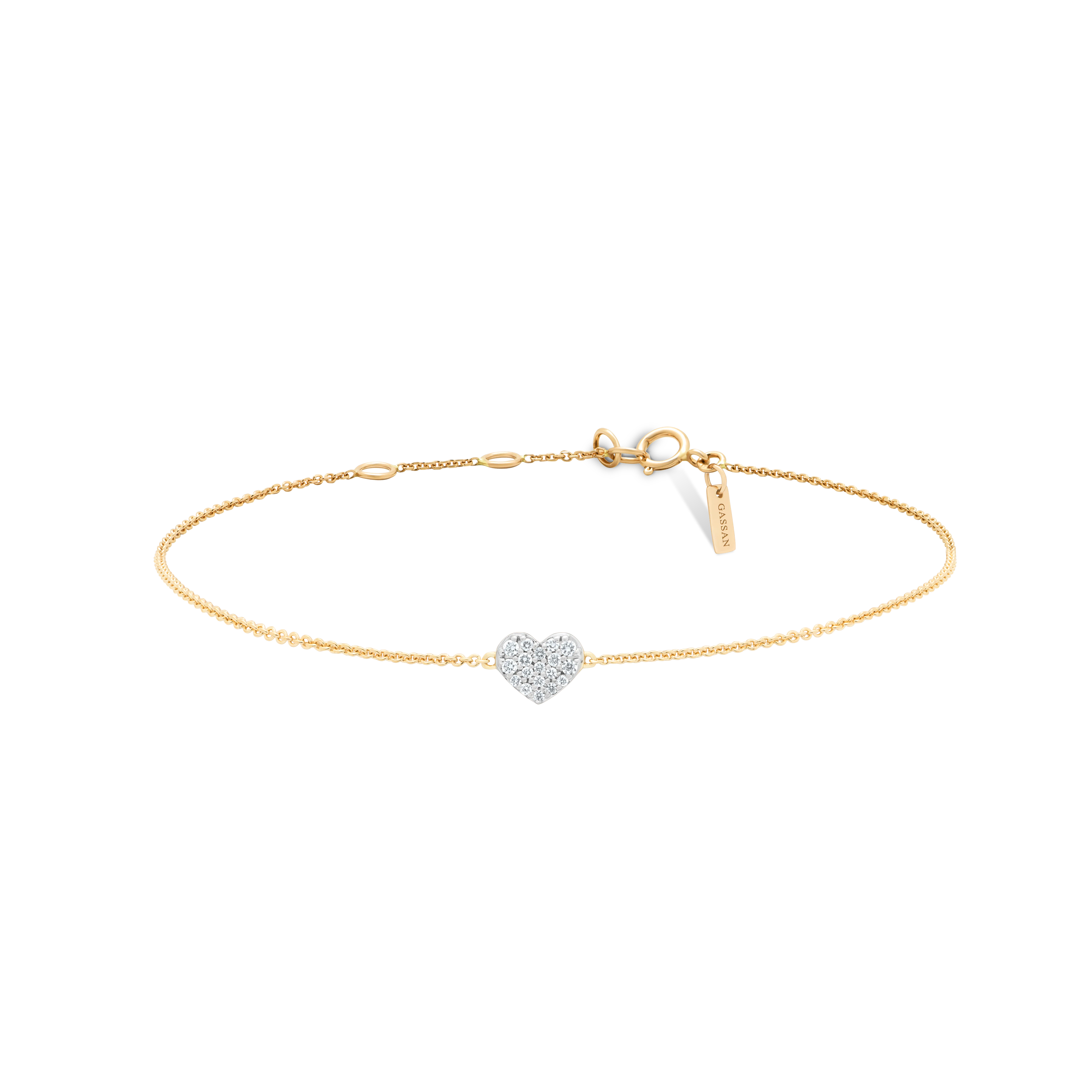 Gigi by GASSAN Bracelet Lucky Love Diamond Heart
