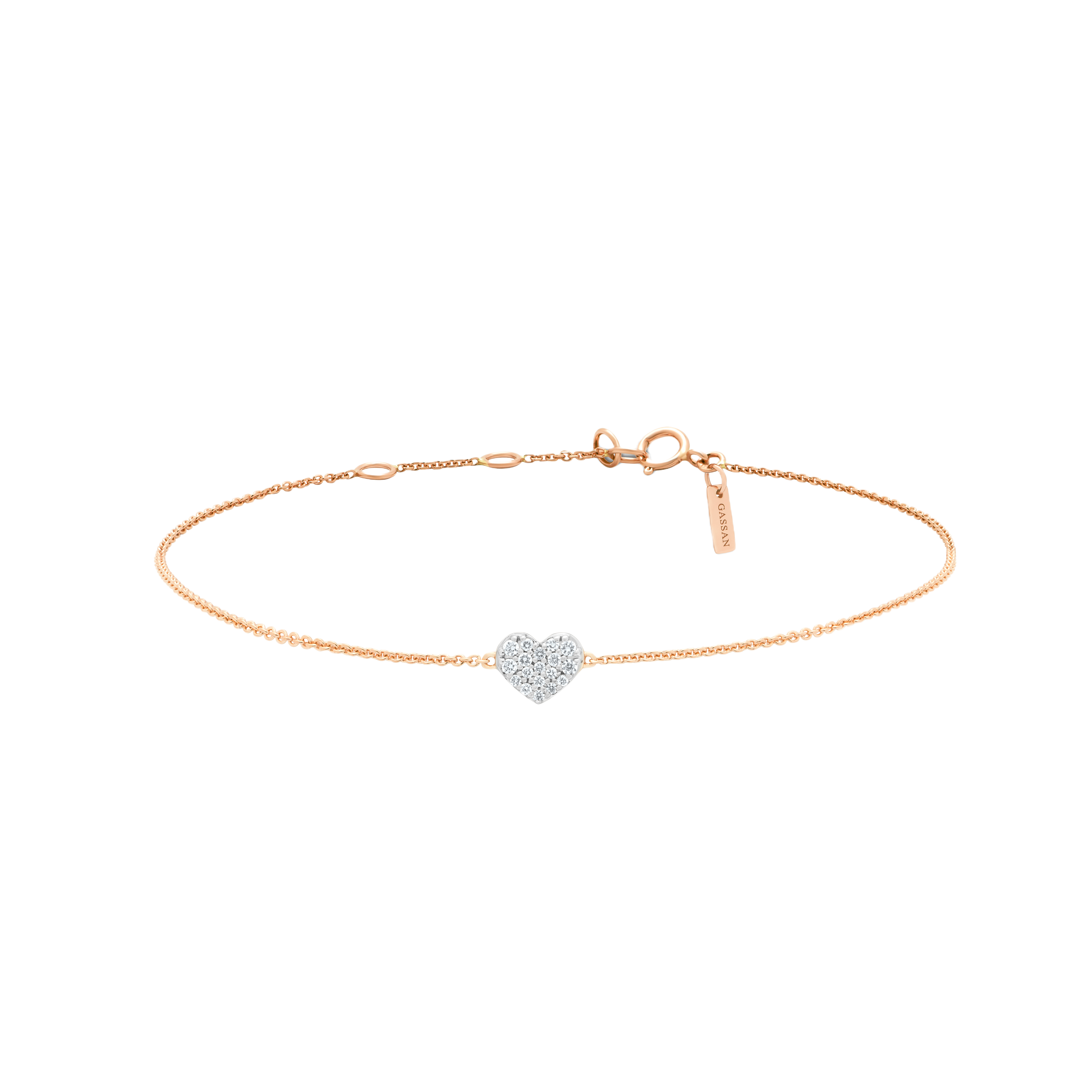 Gigi by GASSAN Armband Lucky Love Diamond Heart