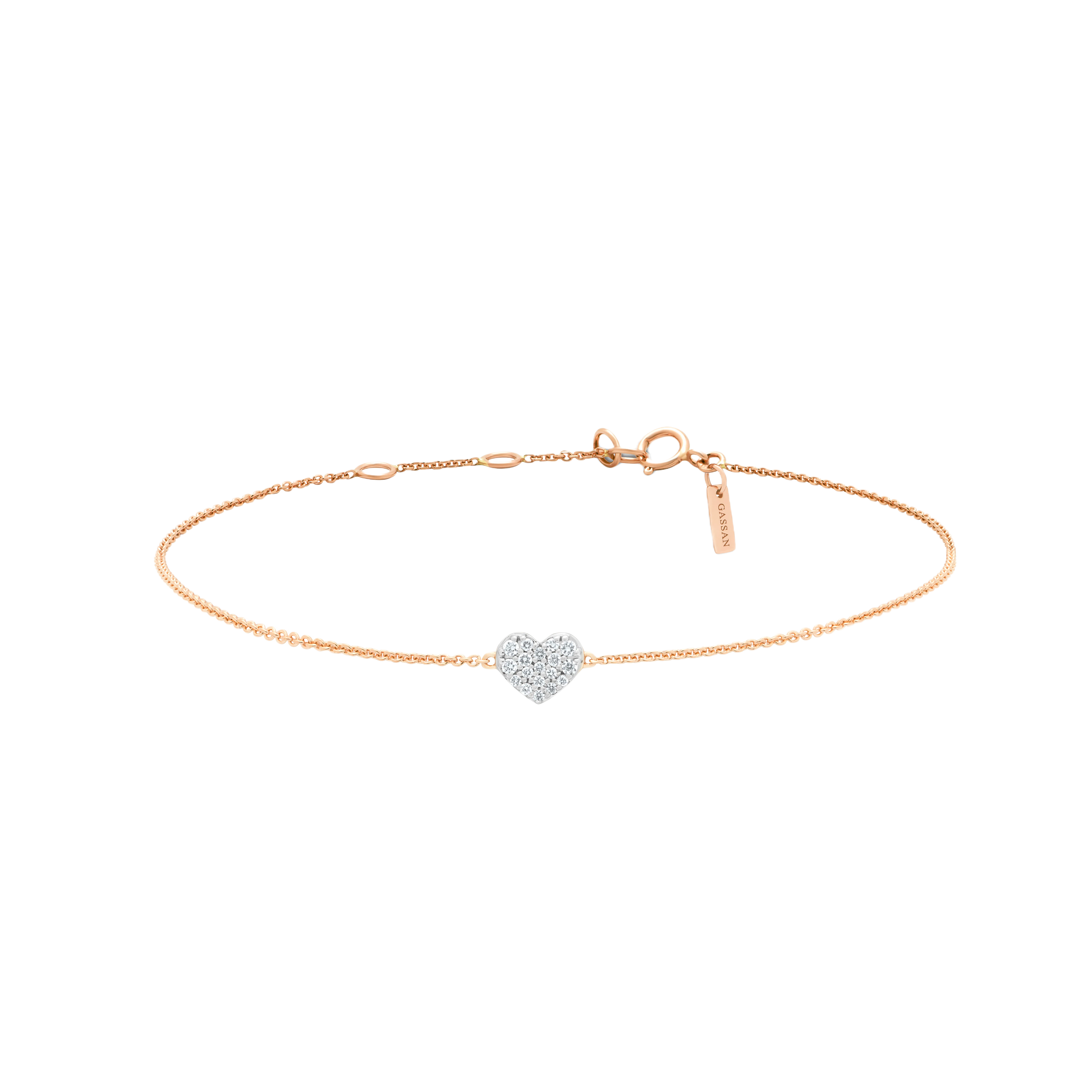 Gigi by GASSAN Armband Lucky Love Diamond Heart