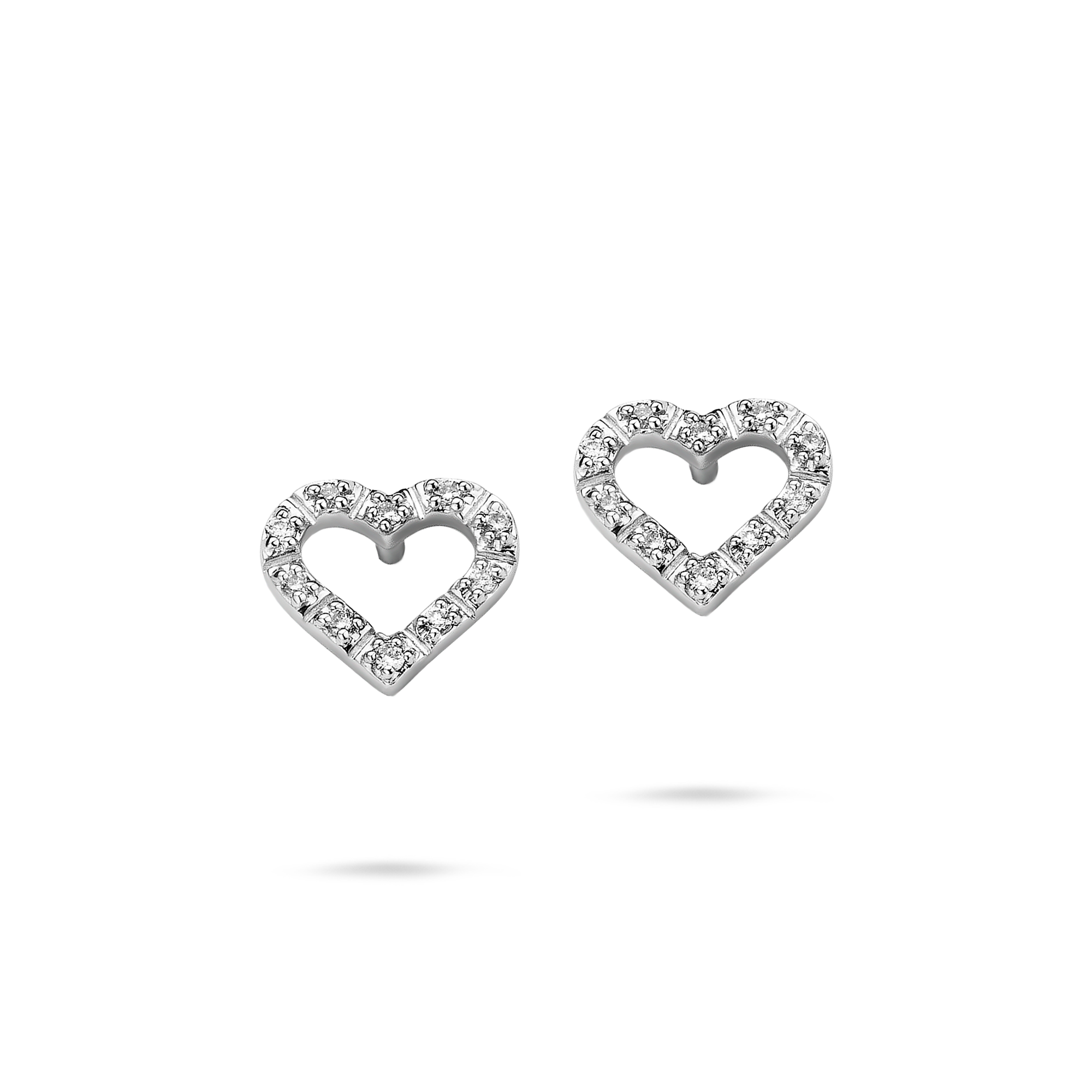 Gigi by GASSAN Earrings Lucky Love Open Hearts