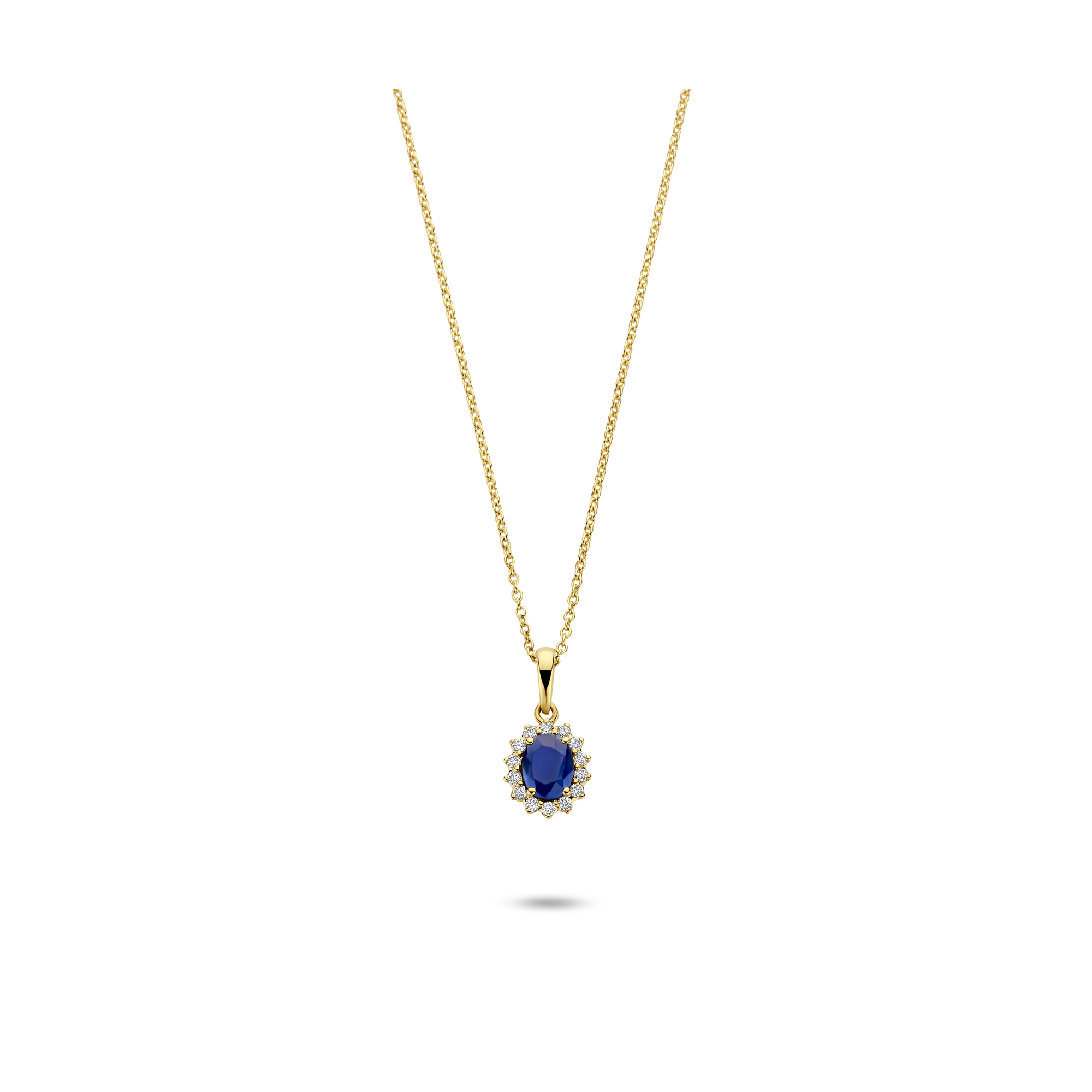 GASSAN Jewels COLLIER DIAMOND & SAFFIER - 4927839