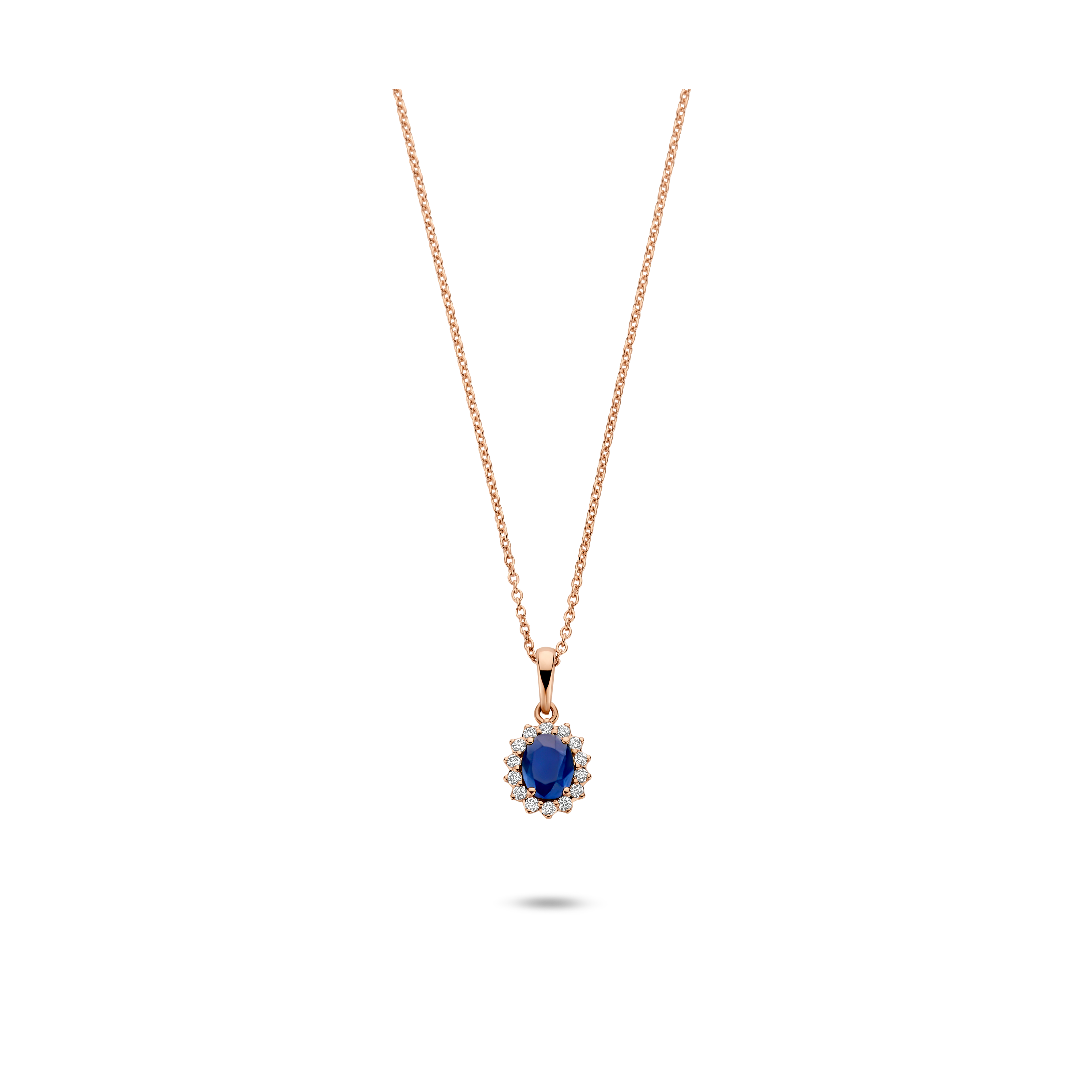 GASSAN Jewels COLLIER DIAMOND & SAFFIER - 4927840